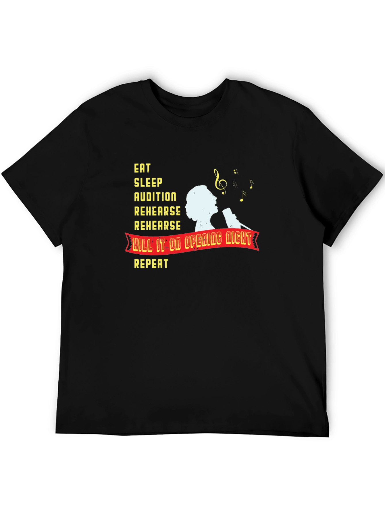 Eat Sleep Audition Graphic Tee