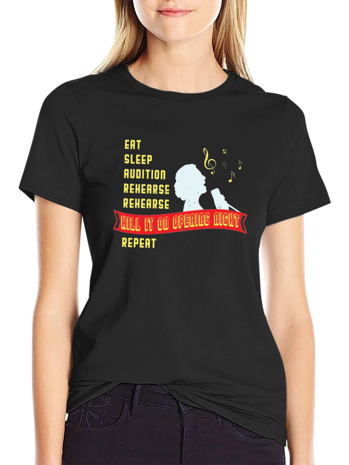 Eat Sleep Audition Graphic Tee