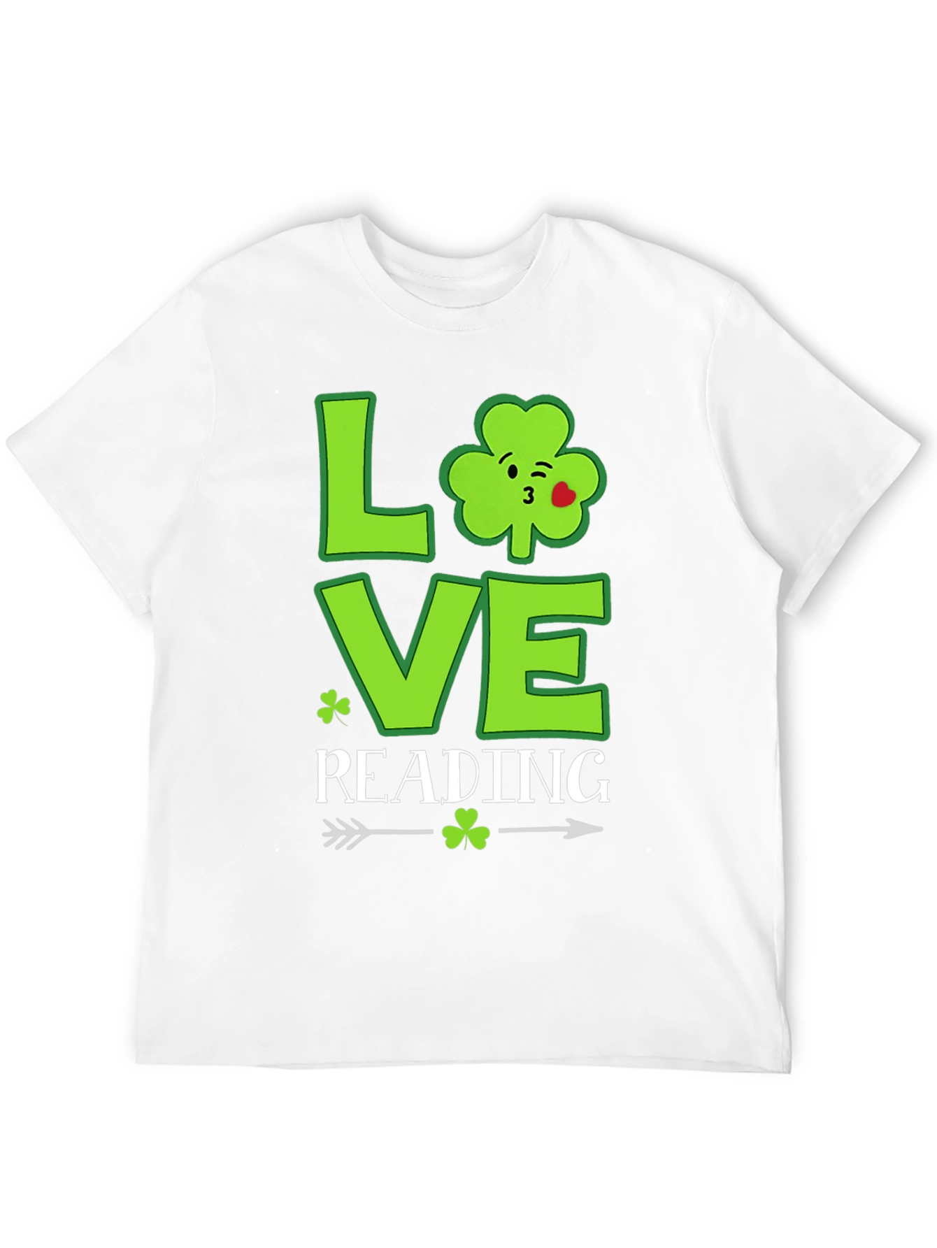 Love Reading St. Patricks Day T-Shirt