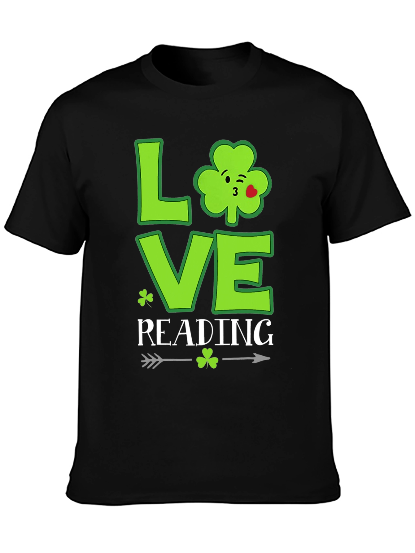 Love Reading St. Patricks Day T-Shirt