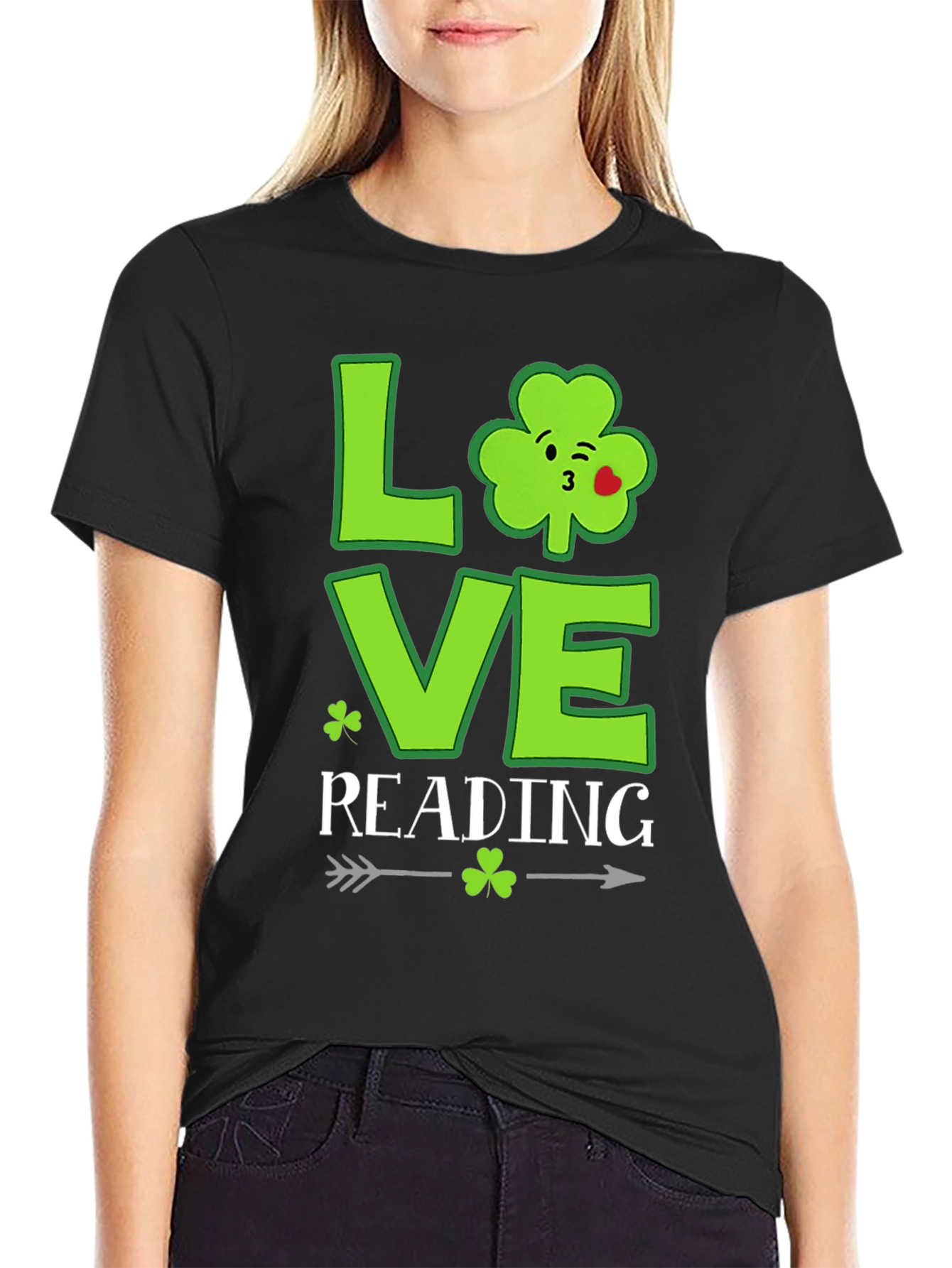 Love Reading St. Patricks Day T-Shirt