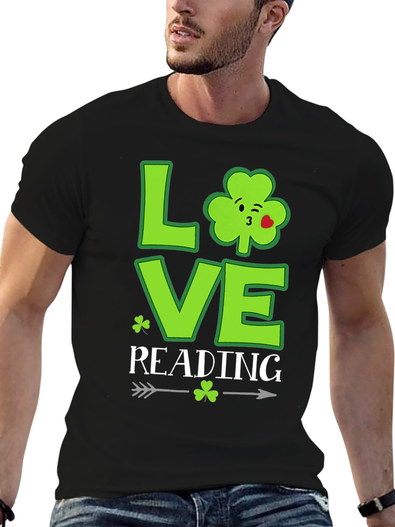 Love Reading St. Patricks Day T-Shirt