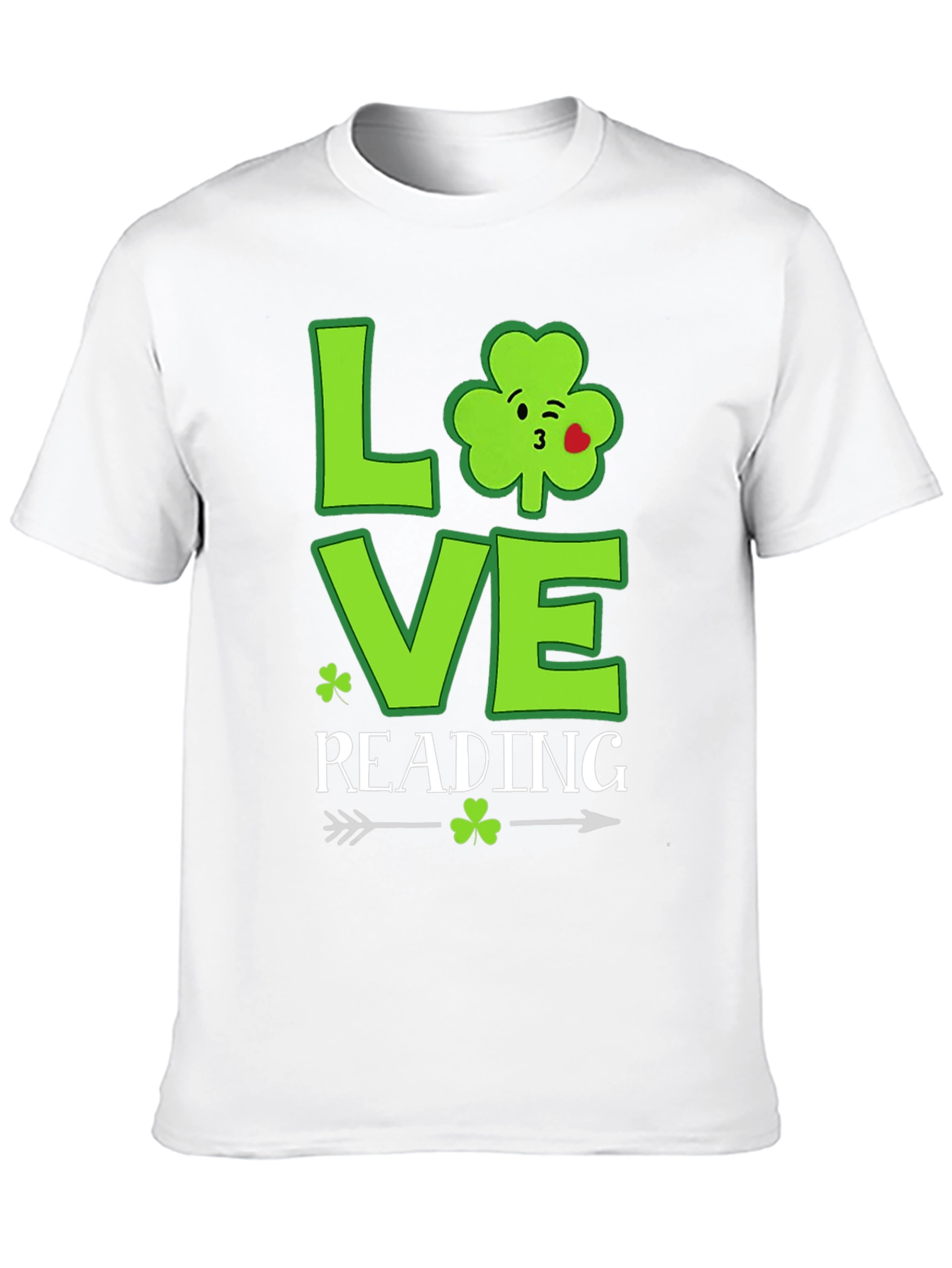 Love Reading St. Patricks Day T-Shirt