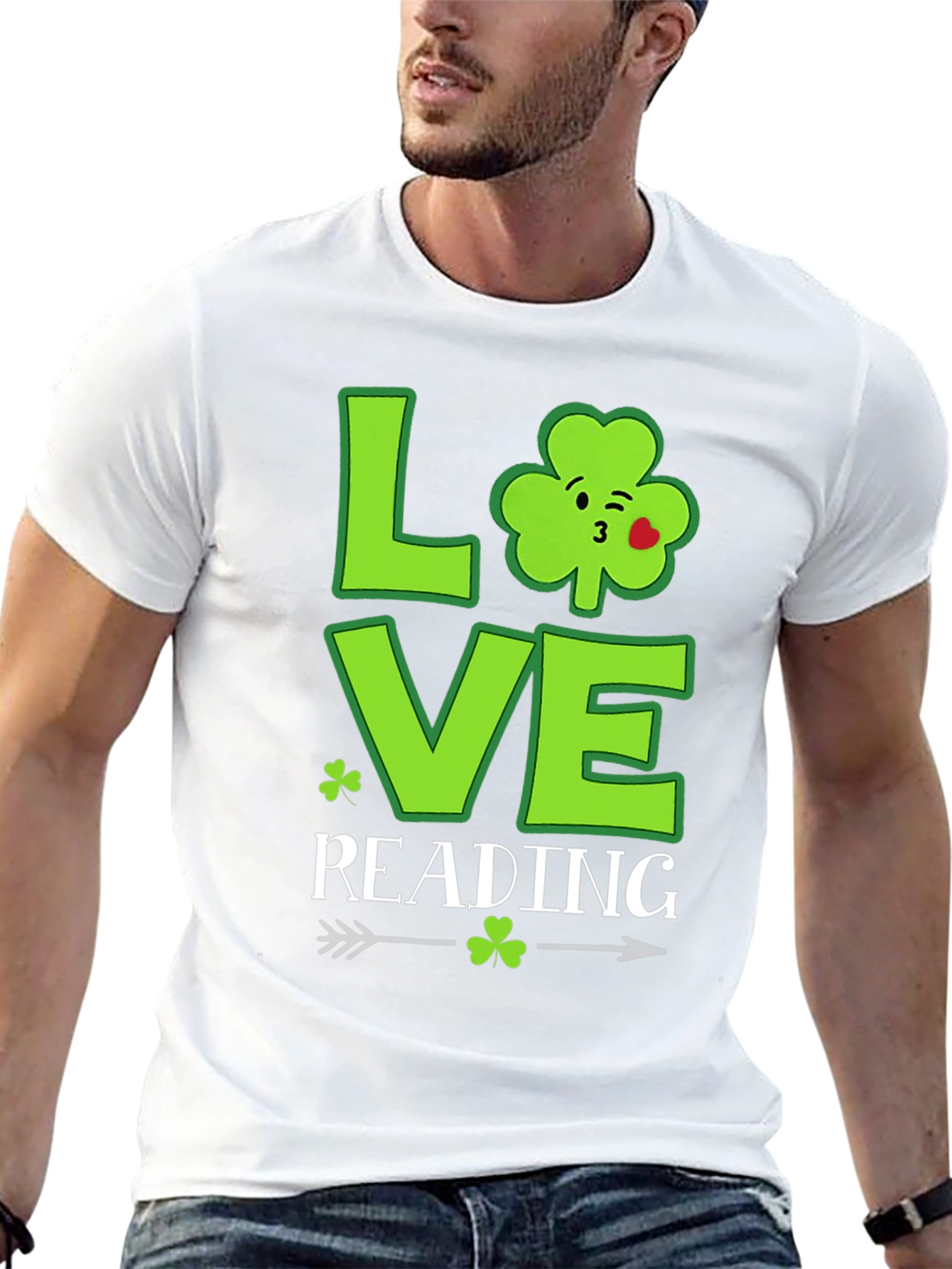 Love Reading St. Patricks Day T-Shirt