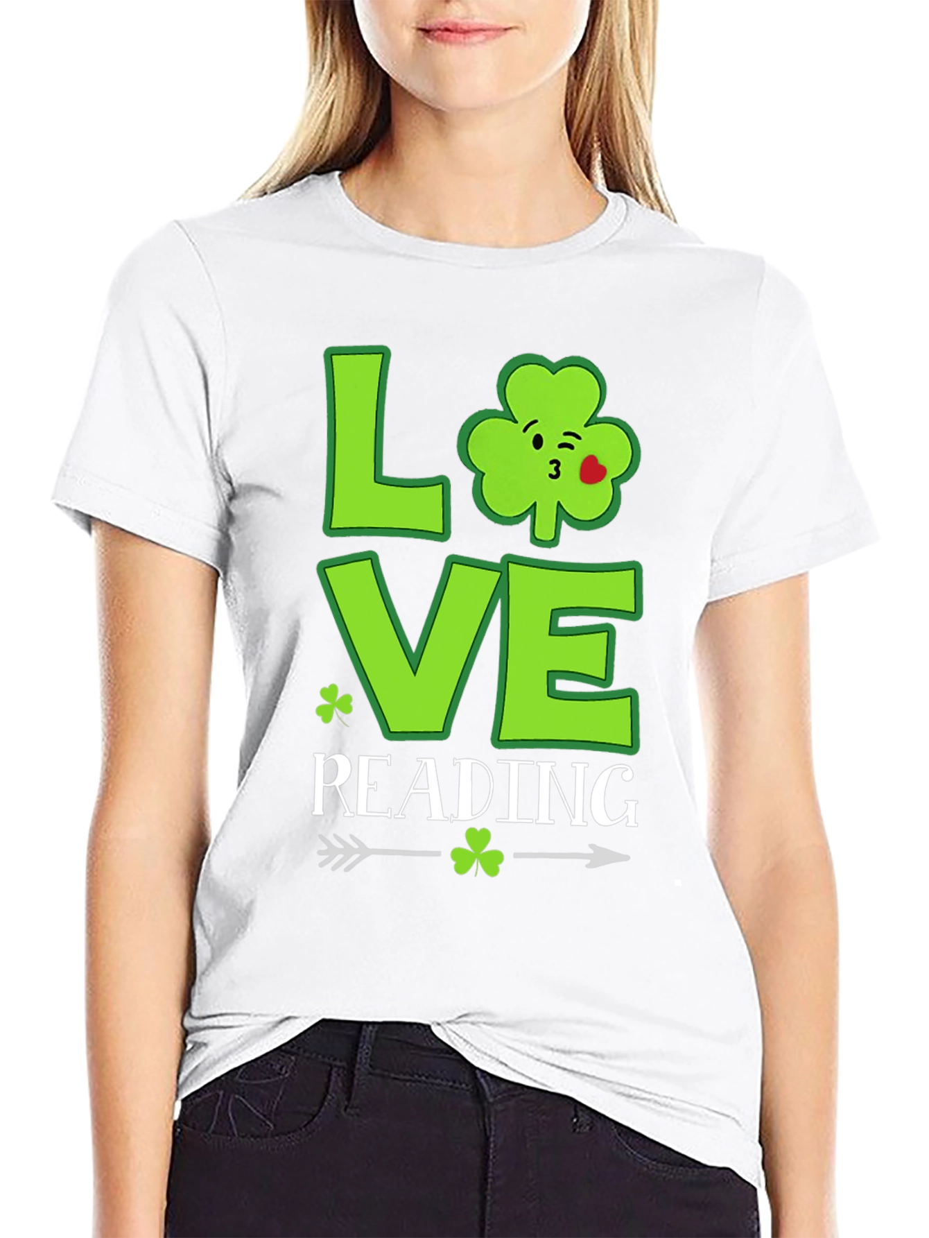 Love Reading St. Patricks Day T-Shirt