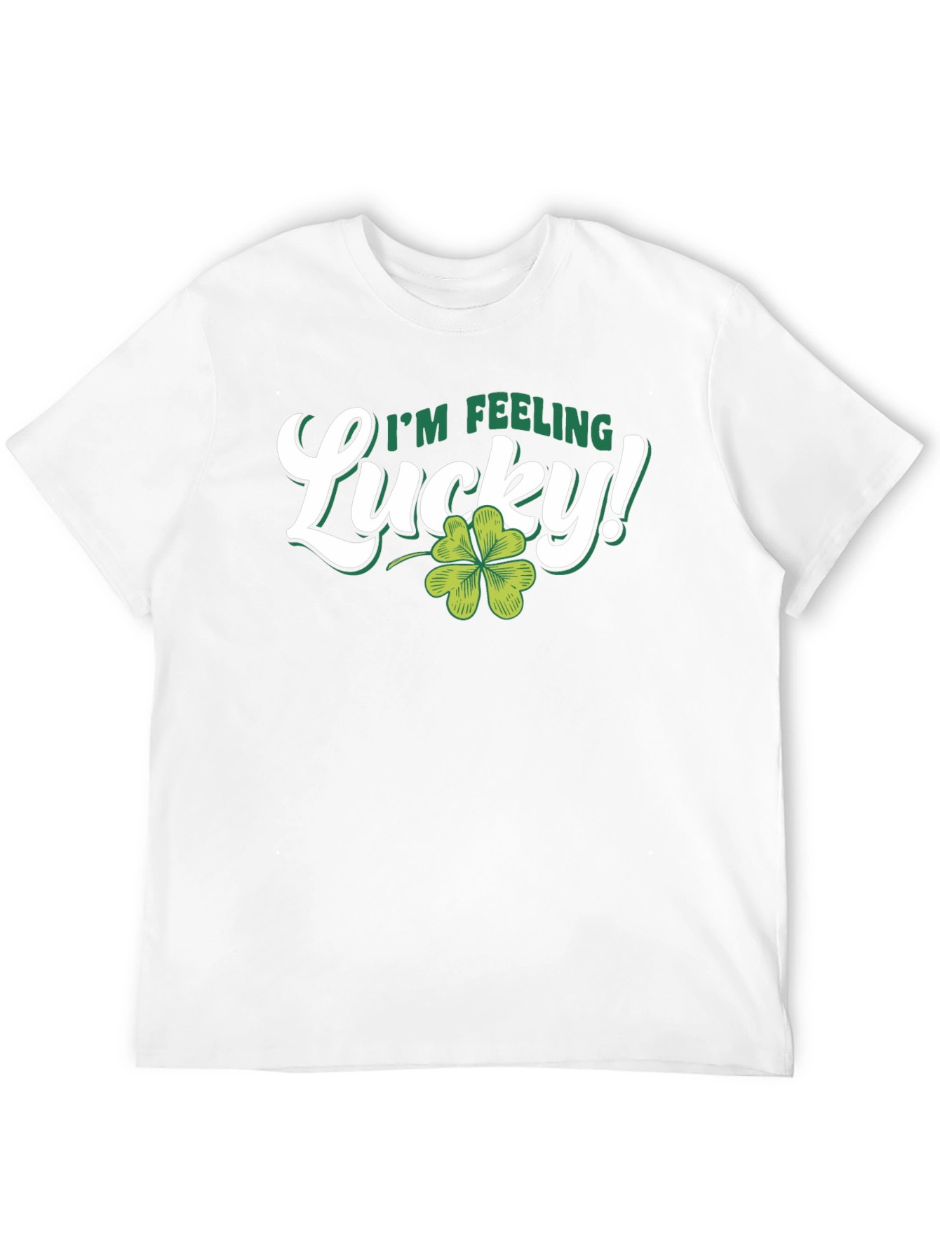 Lucky Four Leaf Clover Graphic Tee