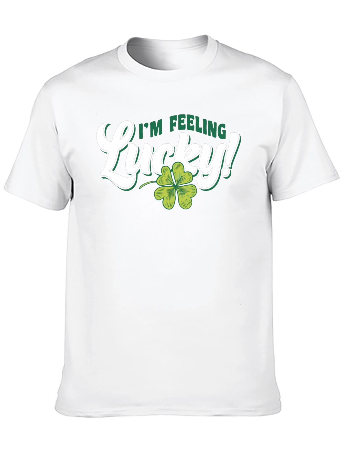 Lucky Four Leaf Clover Graphic Tee