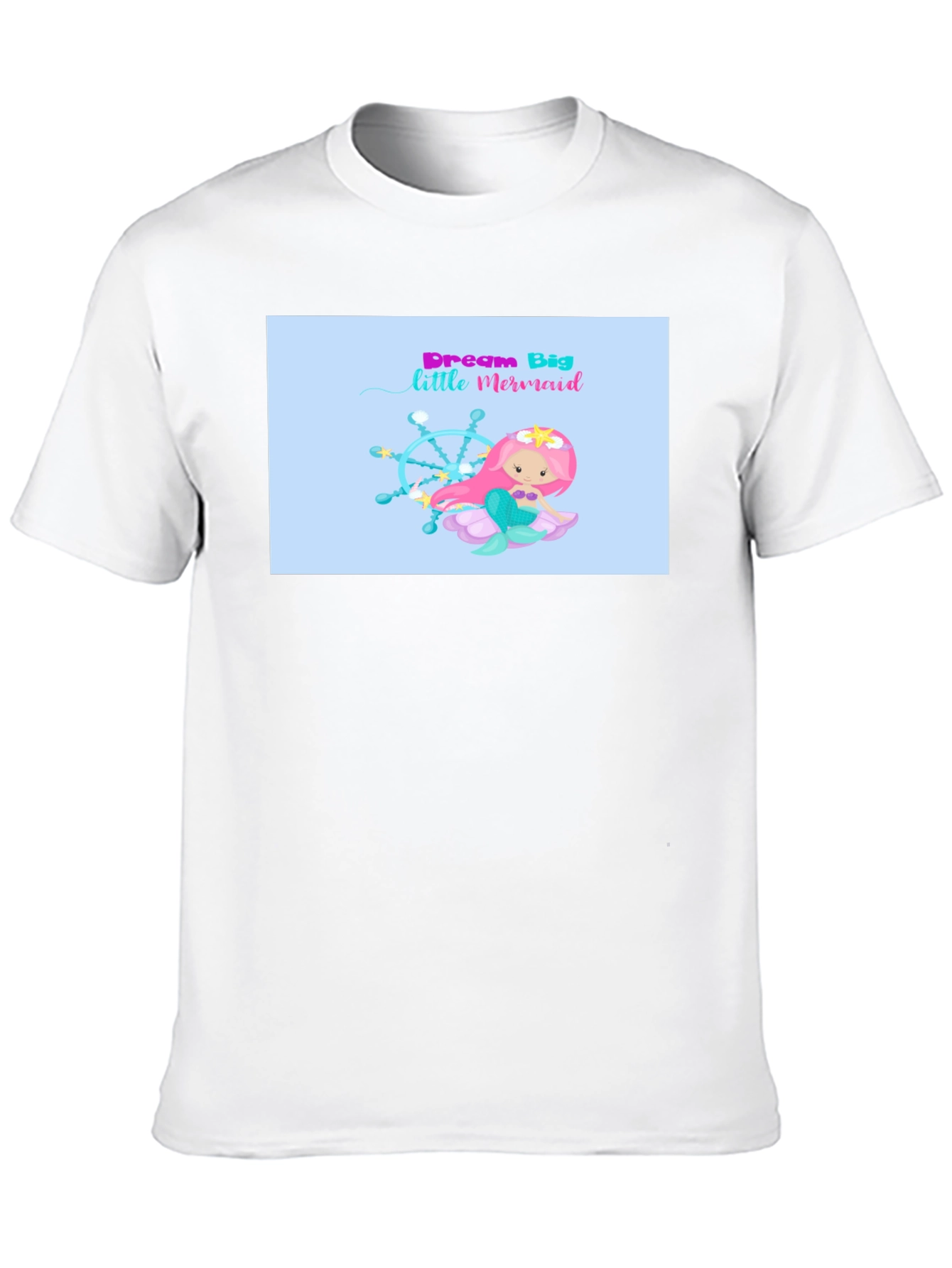 Dream Big Little Mermaid Graphic T-Shirt