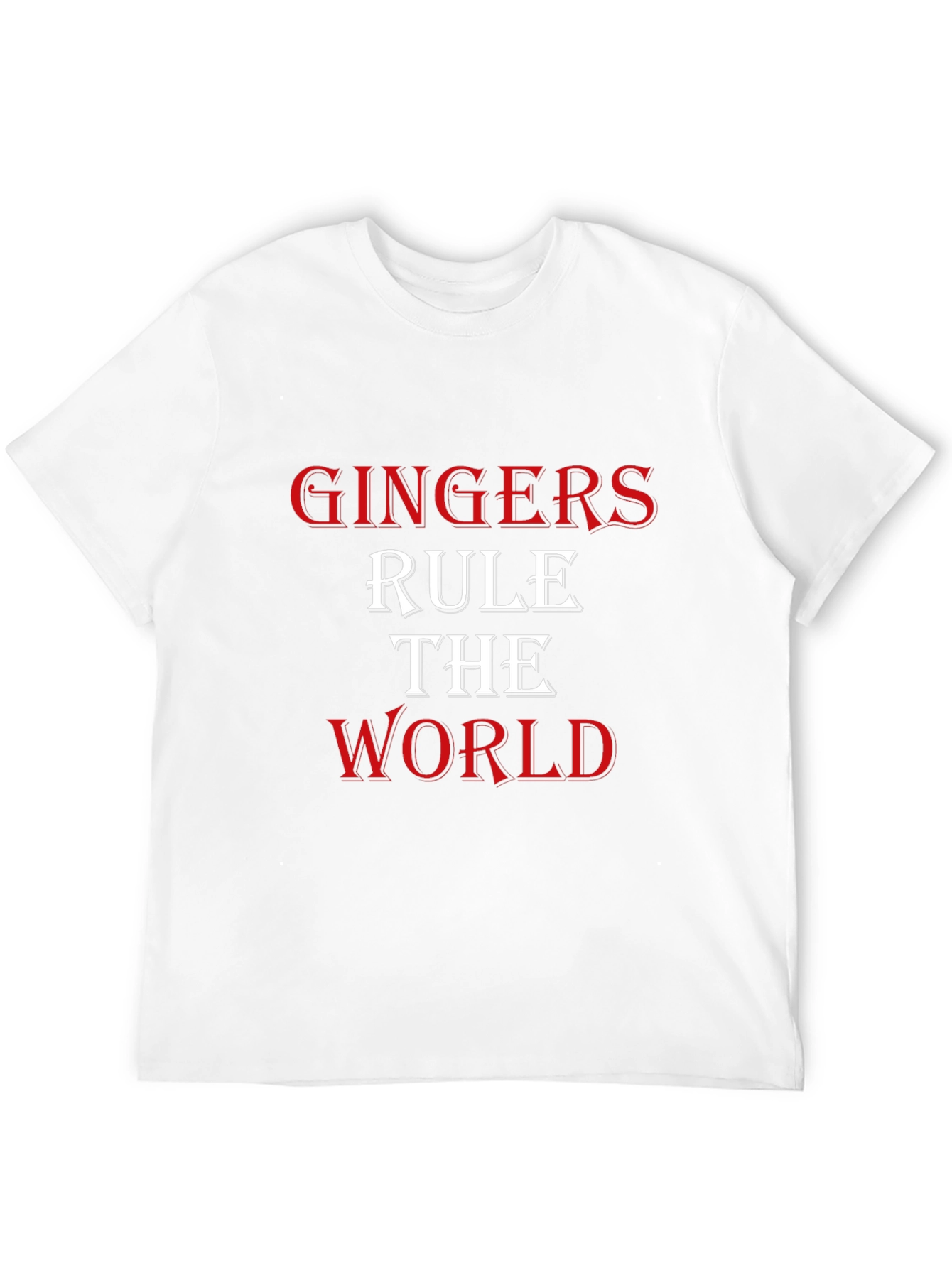 Gingers Rule the World Graphic T-Shirt