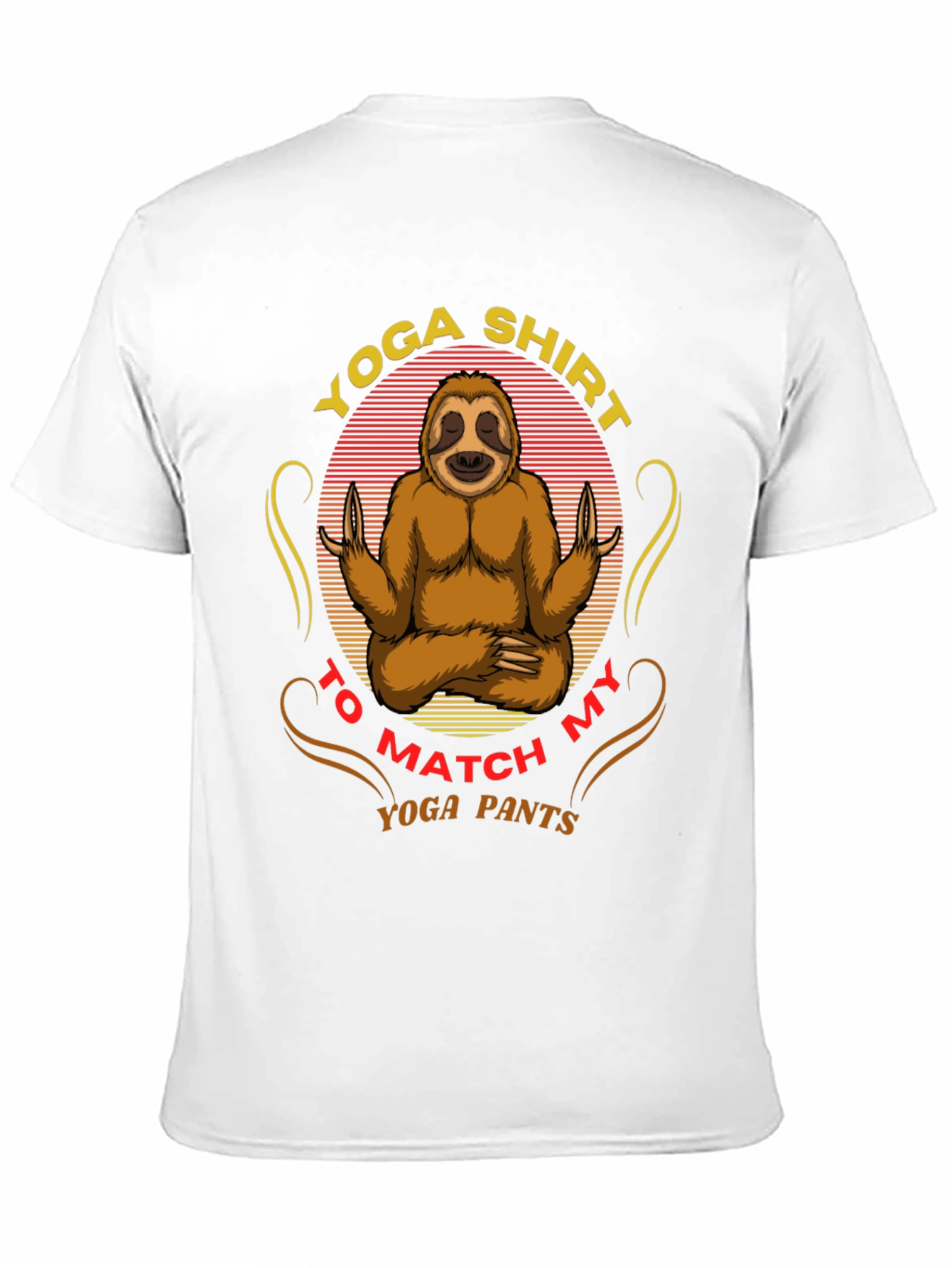 Yoga Sloth T-Shirt - Match Your Yoga Pants!
