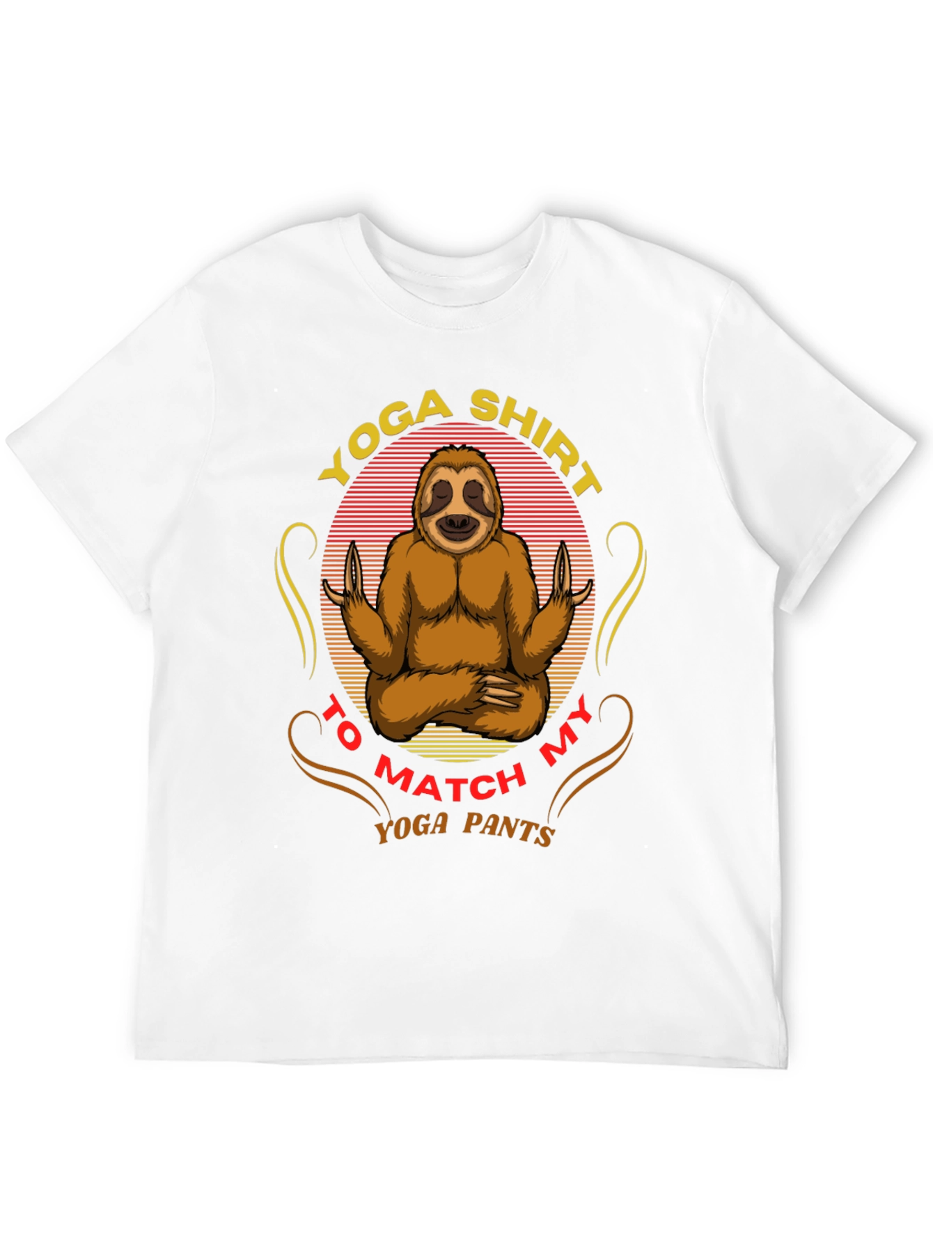 Yoga Sloth T-Shirt - Match Your Yoga Pants!