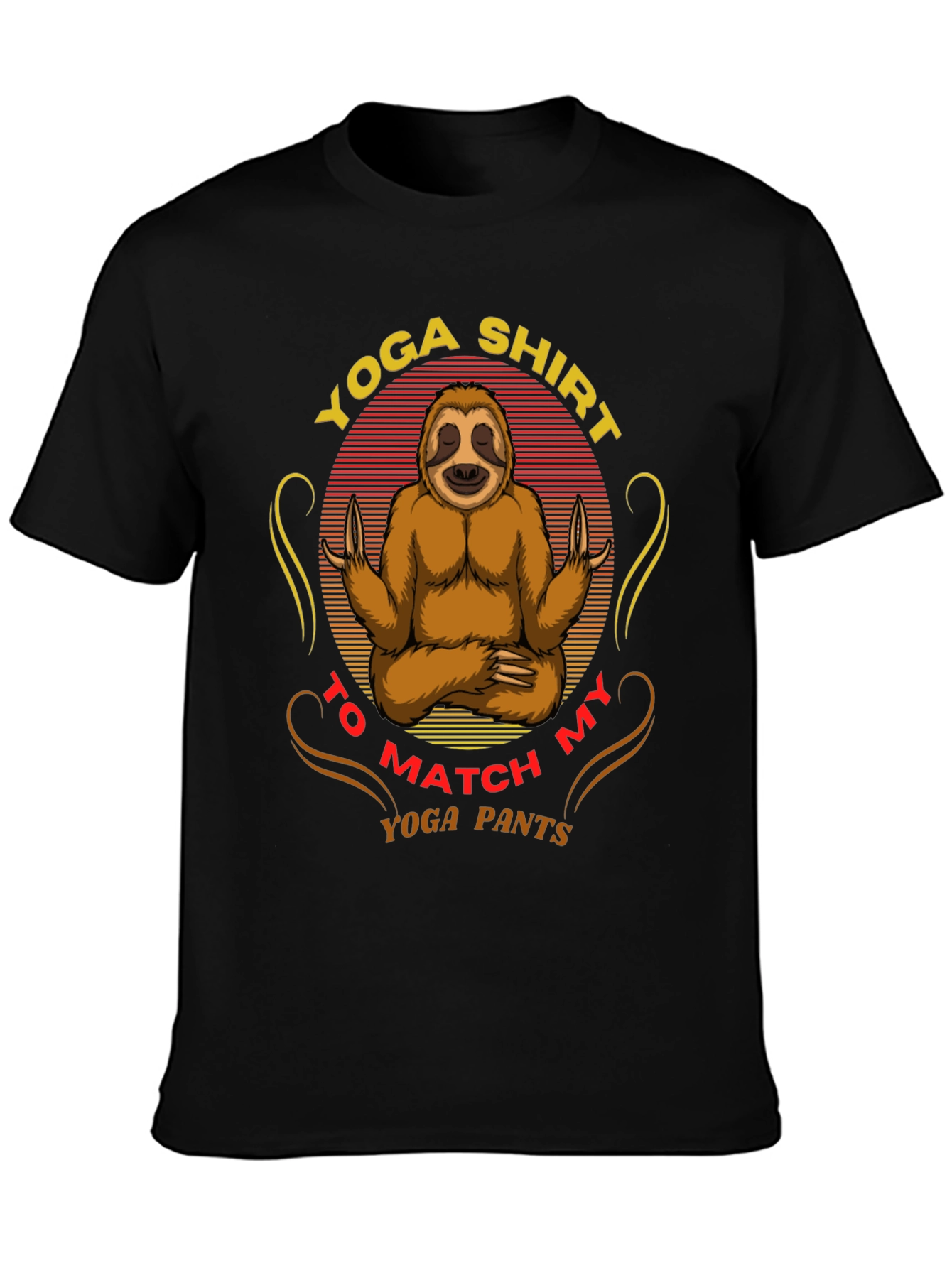 Yoga Sloth T-Shirt - Match Your Yoga Pants!