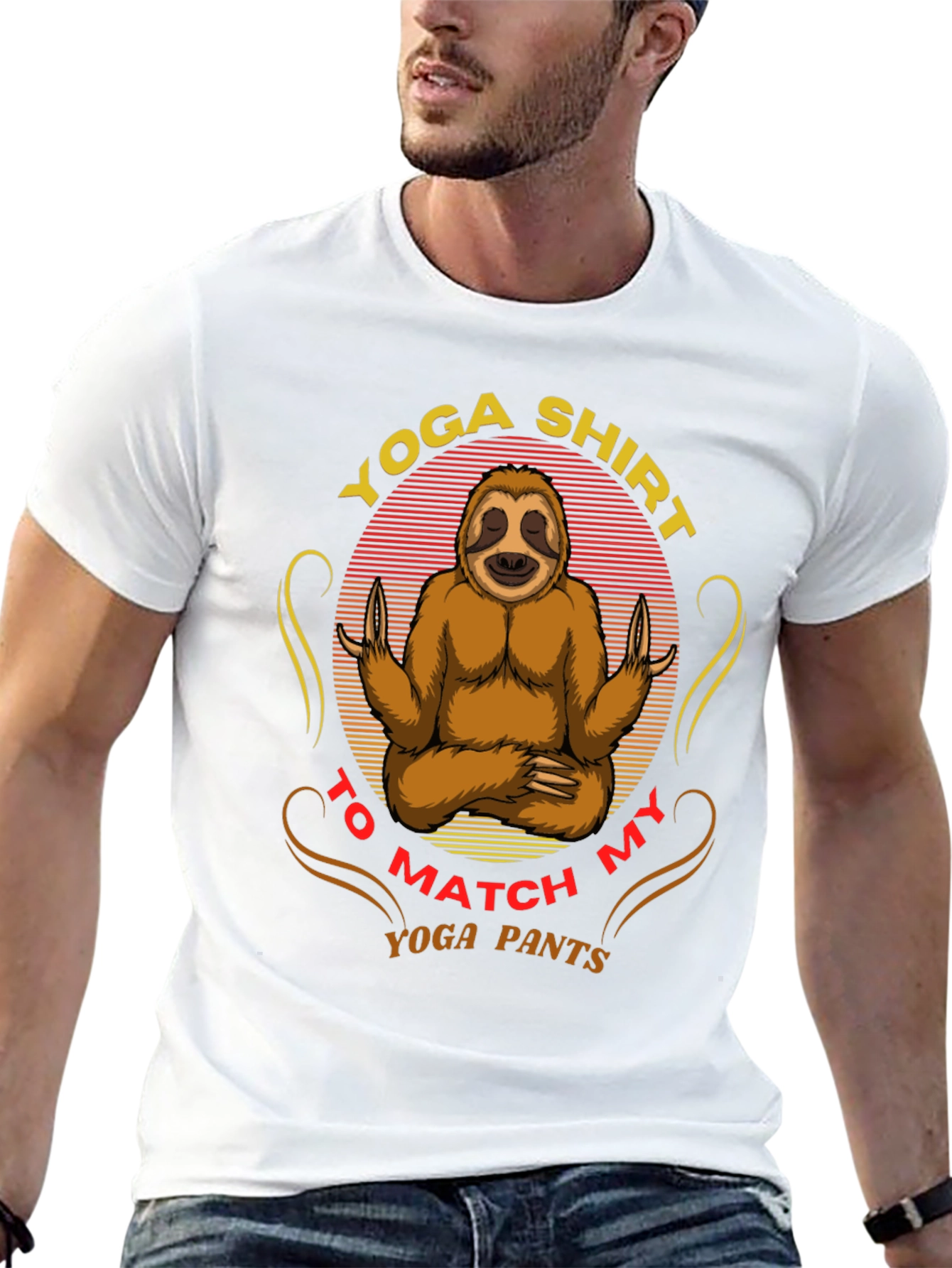 Yoga Sloth T-Shirt - Match Your Yoga Pants!