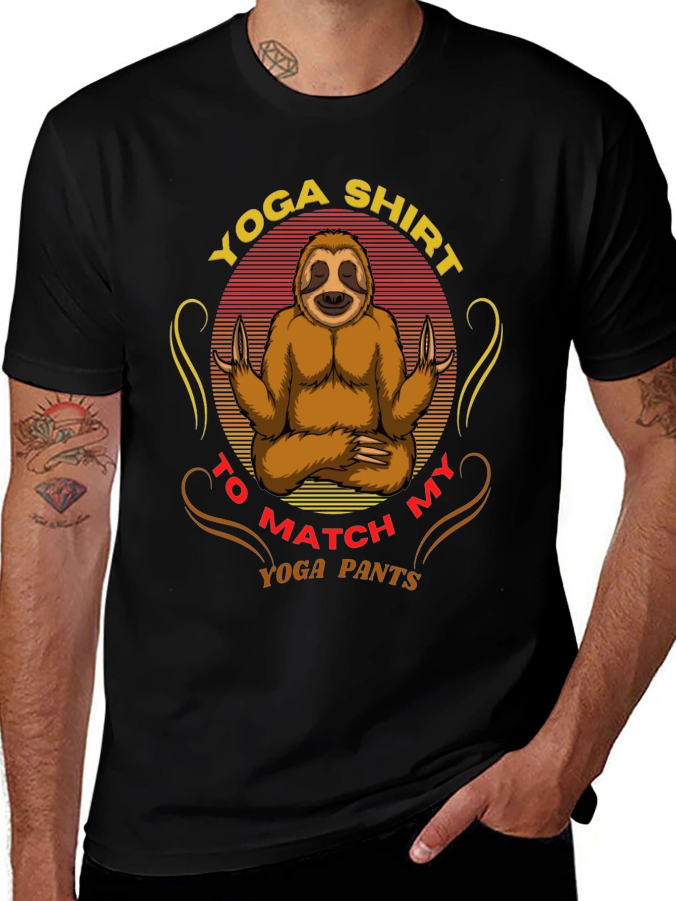 Yoga Sloth T-Shirt - Match Your Yoga Pants!