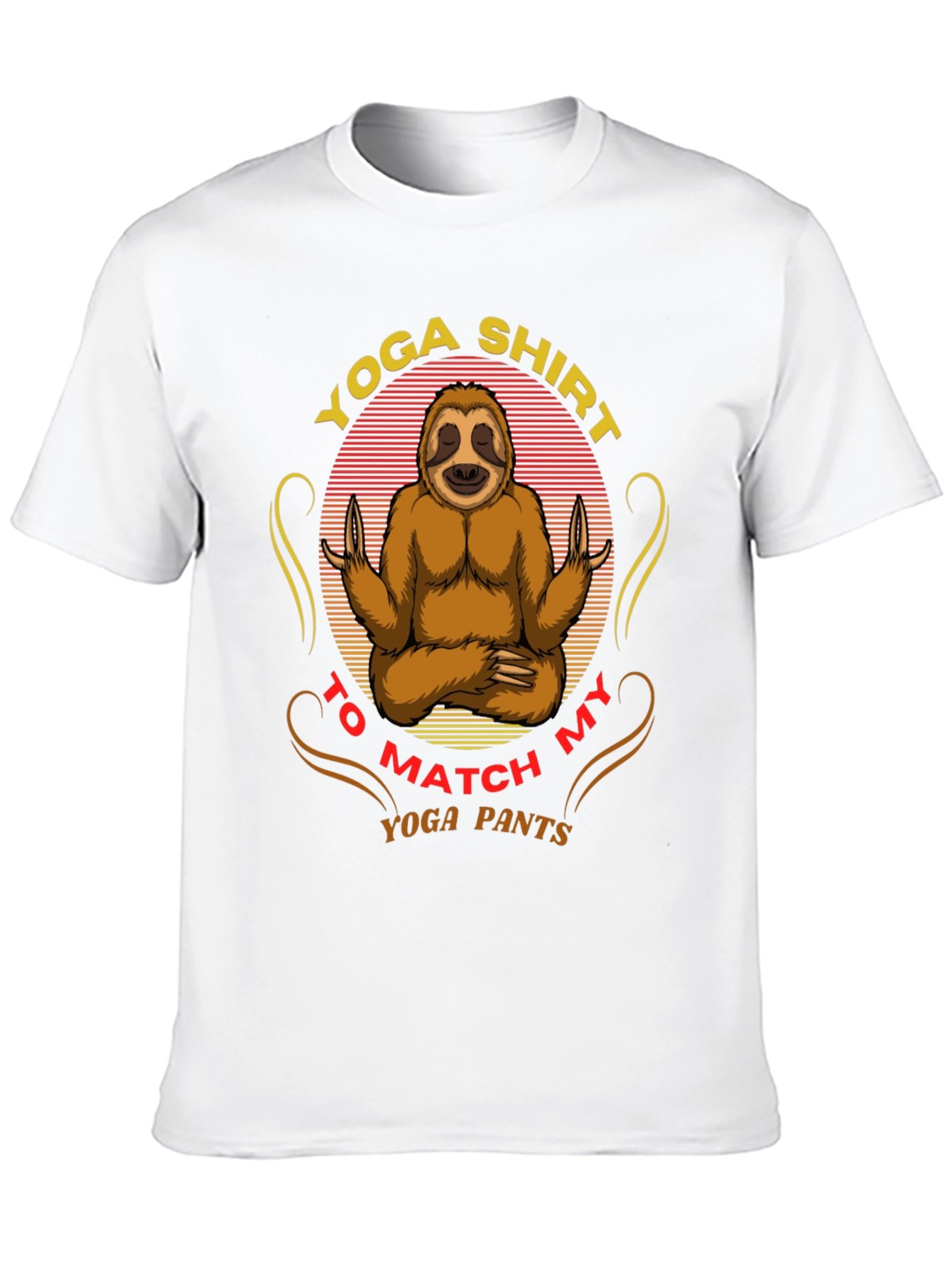 Yoga Sloth T-Shirt - Match Your Yoga Pants!
