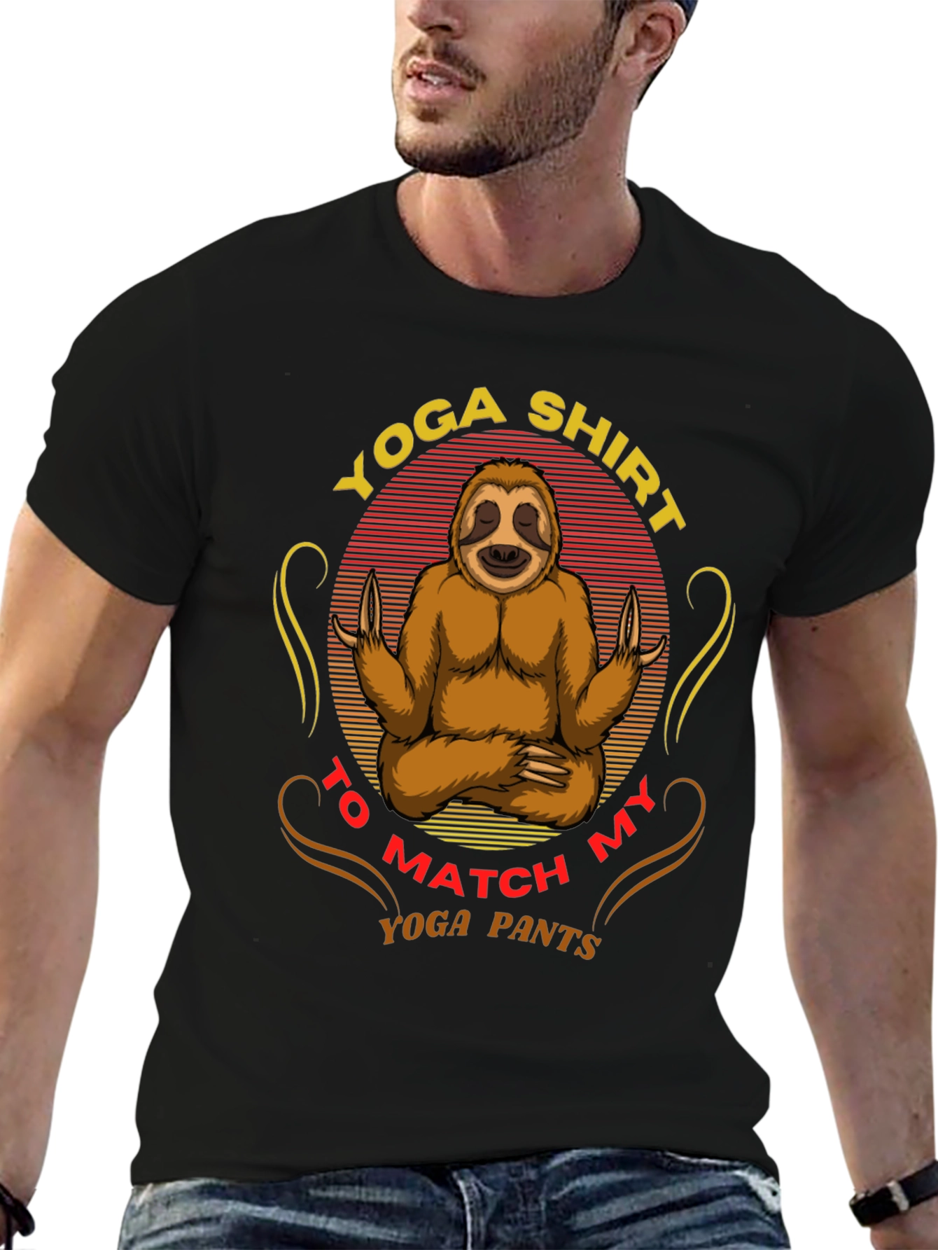 Yoga Sloth T-Shirt - Match Your Yoga Pants!