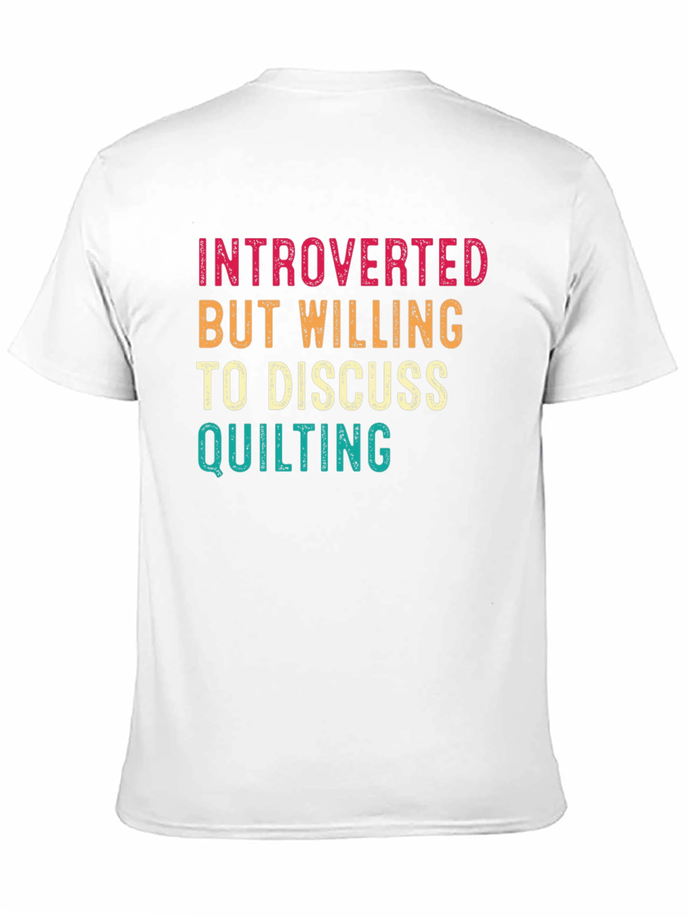 Introverted Quilting Enthusiast T-Shirt
