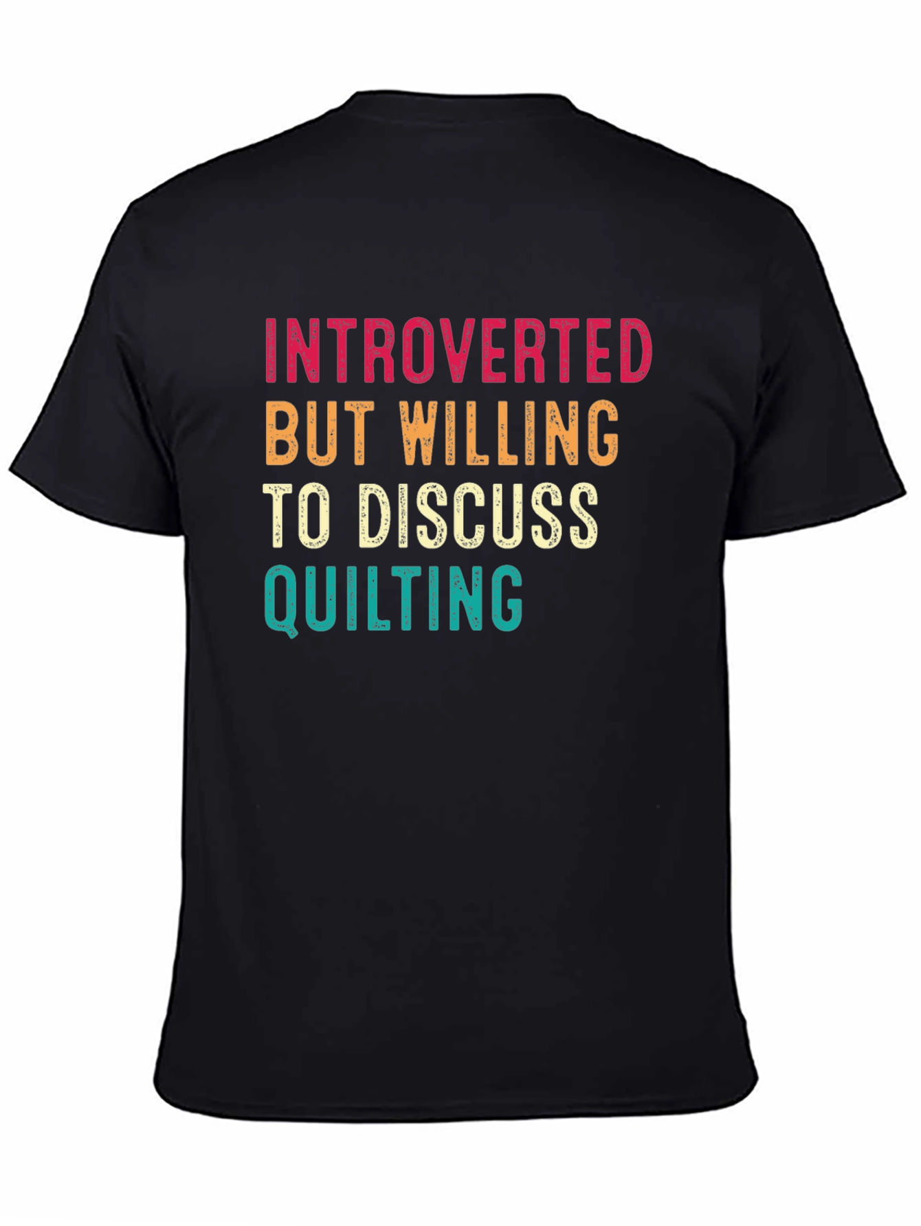 Introverted Quilting Enthusiast T-Shirt