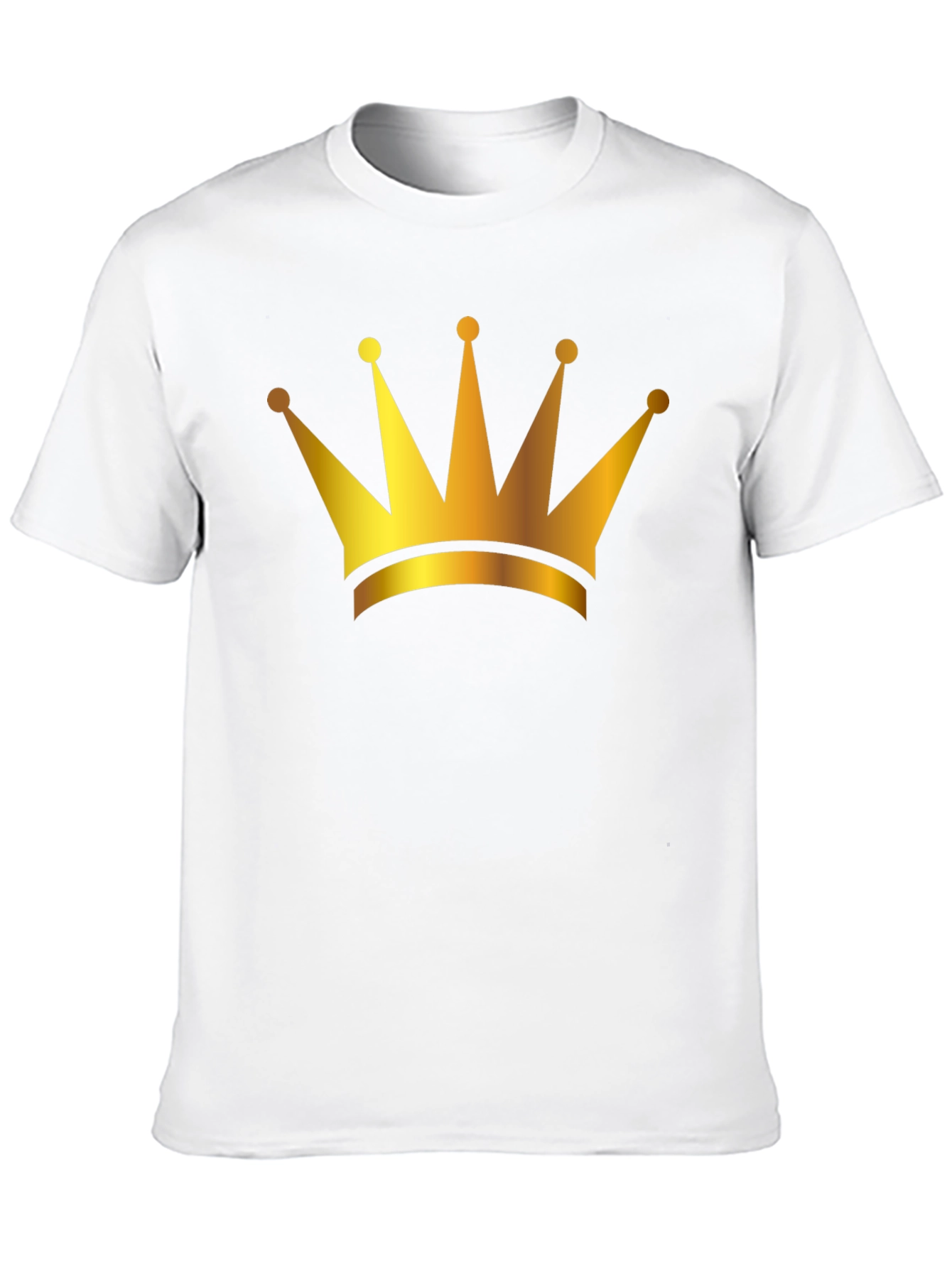 Golden Crown Black T-Shirt