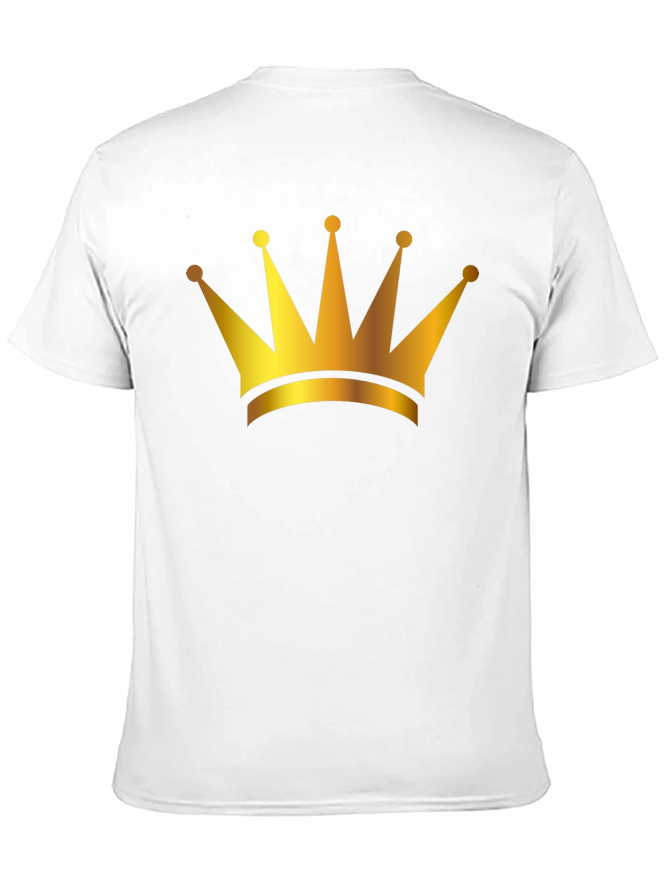 Golden Crown Black T-Shirt