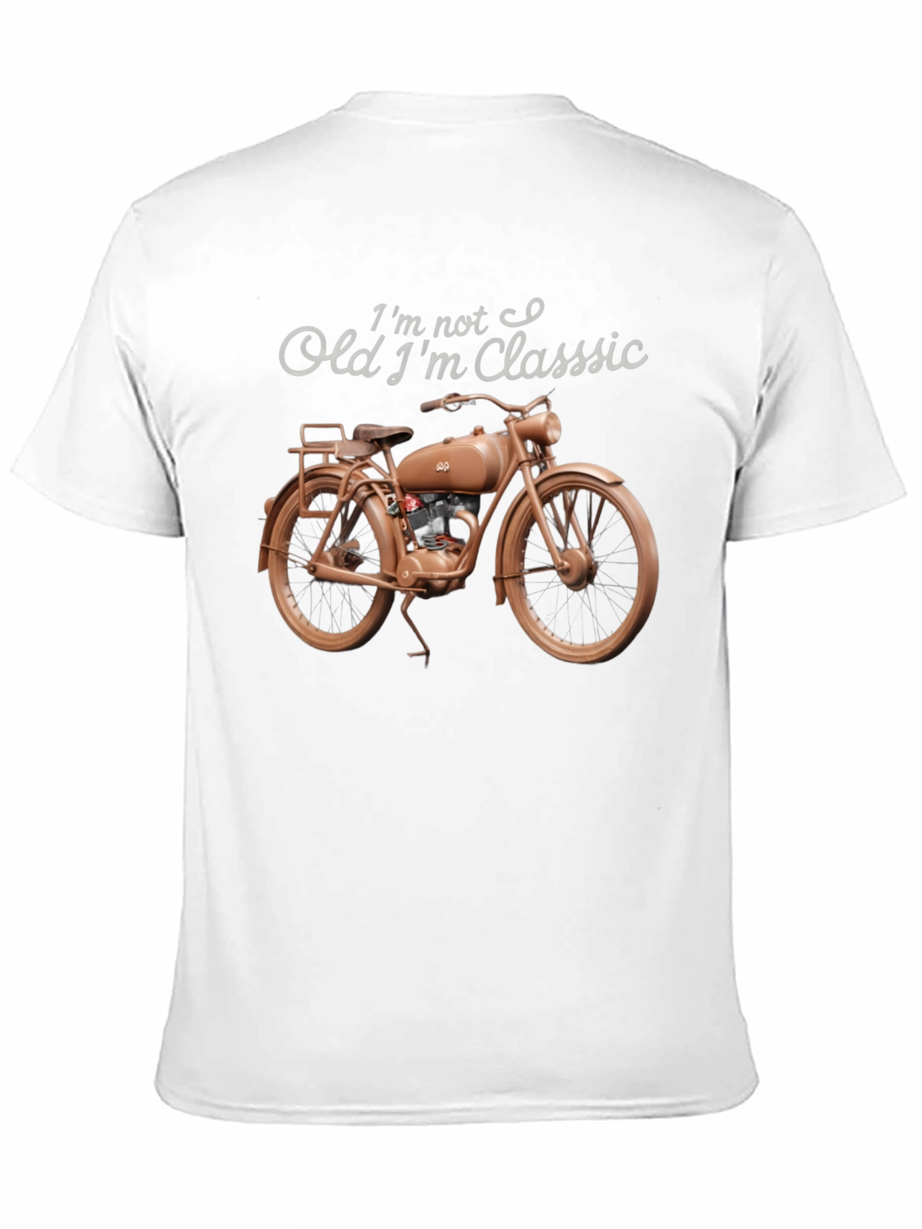 Classic Motorcycle Graphic T-Shirt