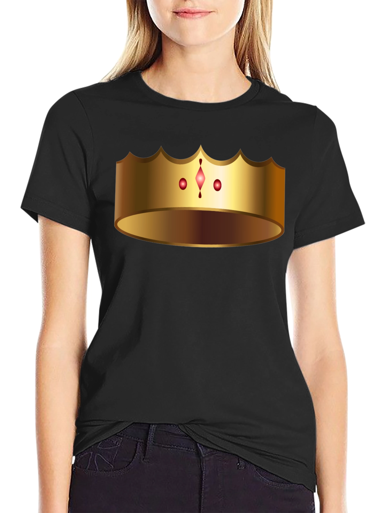 Royal Crown Graphic Tee - King Vibes