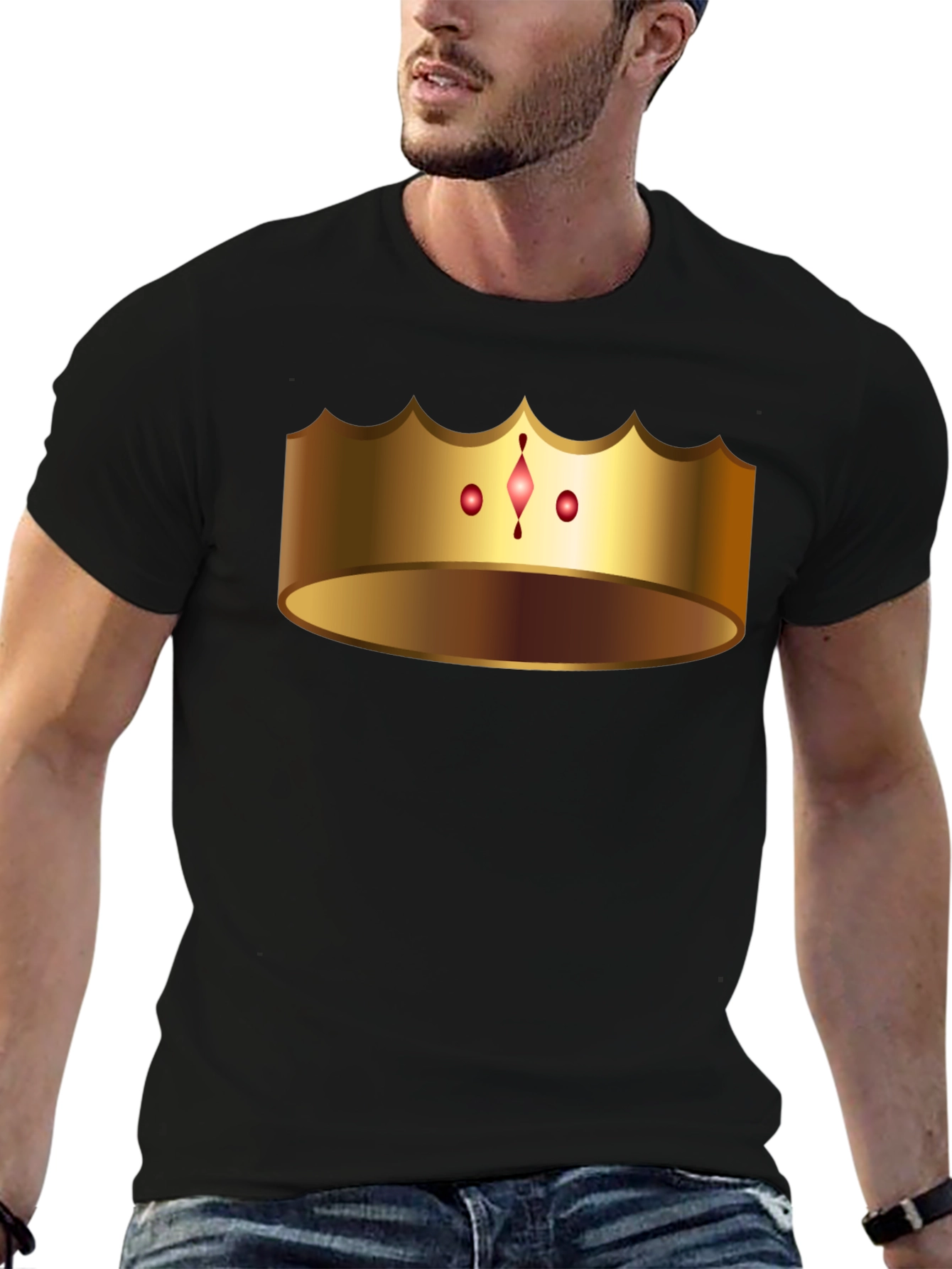 Royal Crown Graphic Tee - King Vibes