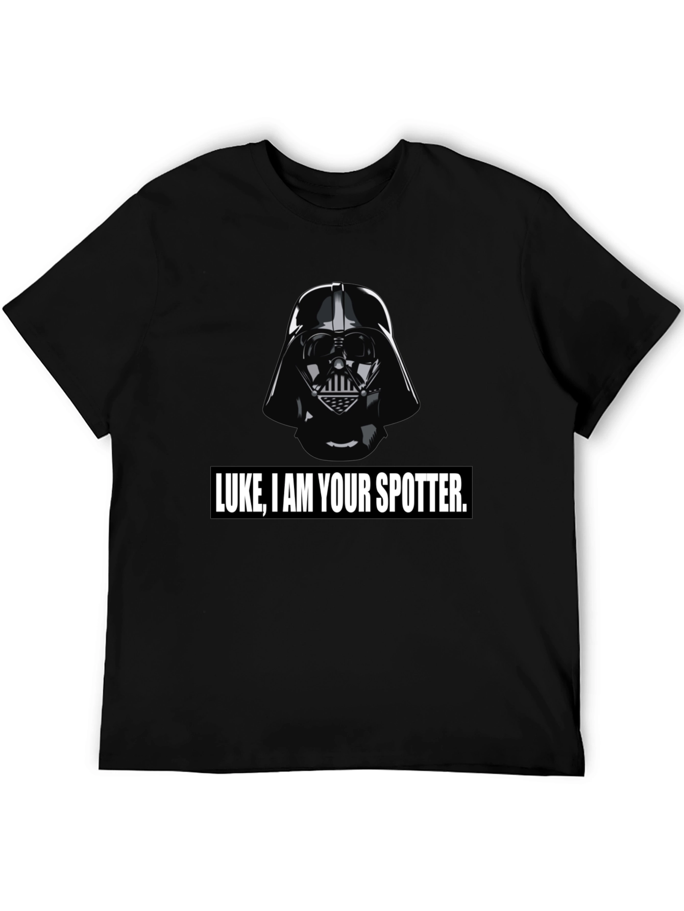 Luke I am Your Spotter Black T-Shirt
