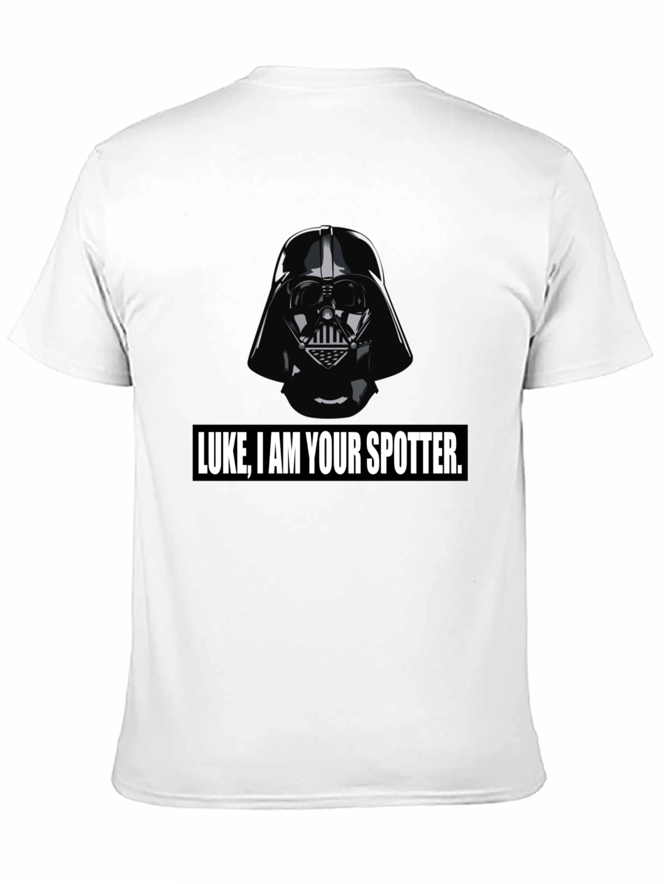 Luke I am Your Spotter Black T-Shirt