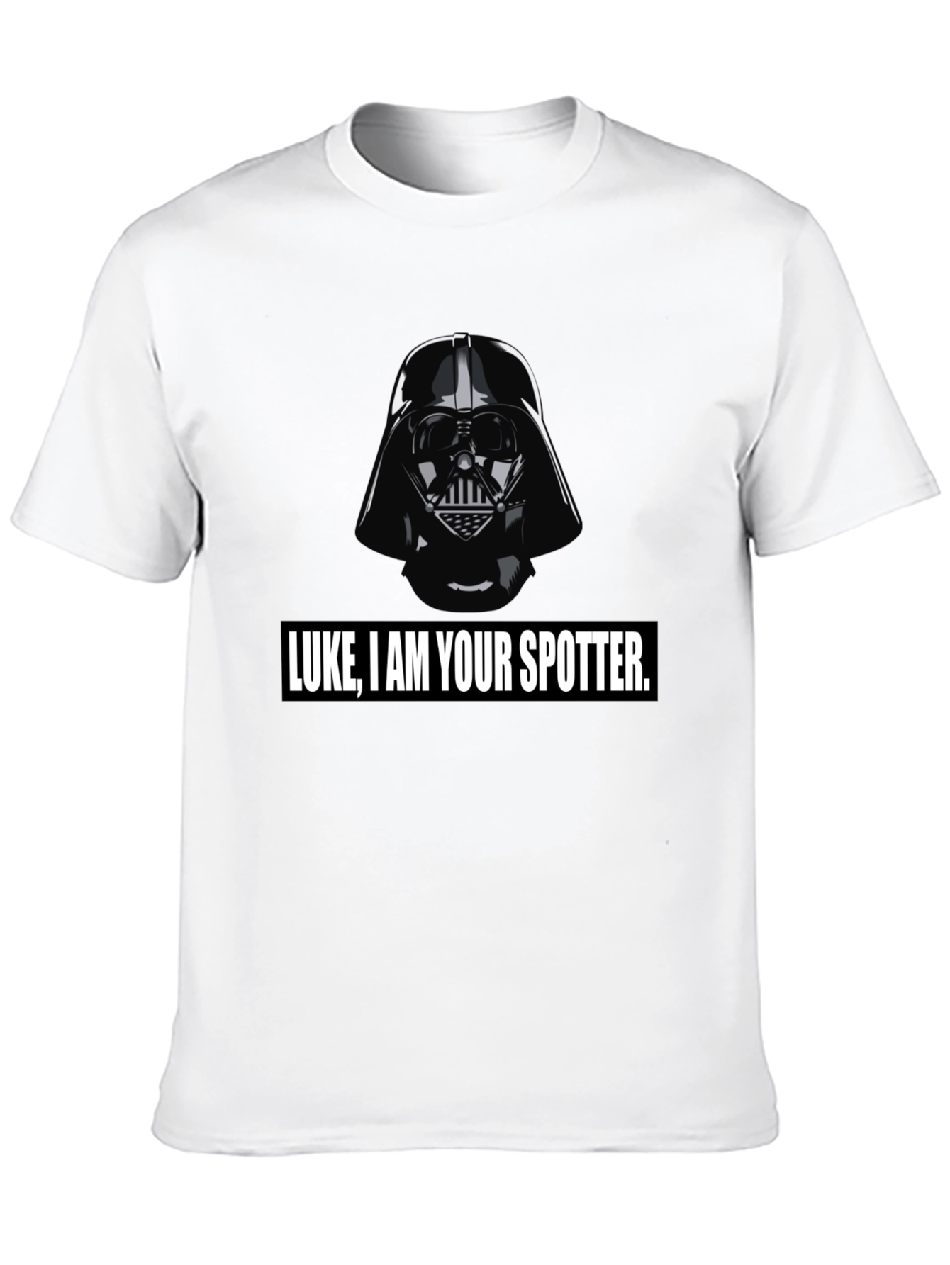 Luke I am Your Spotter Black T-Shirt