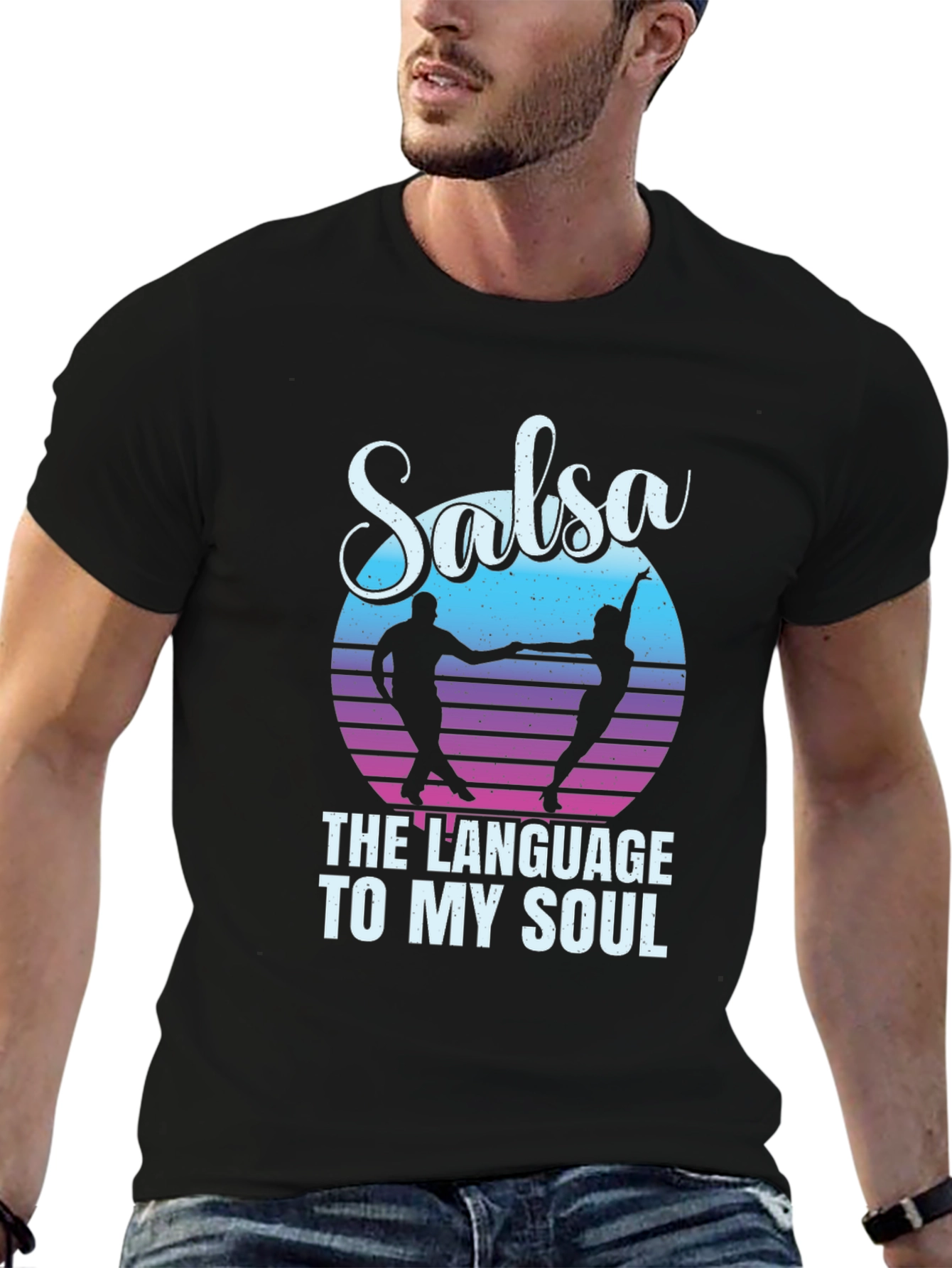 Salsa Dance T-Shirt - The Language To My Soul