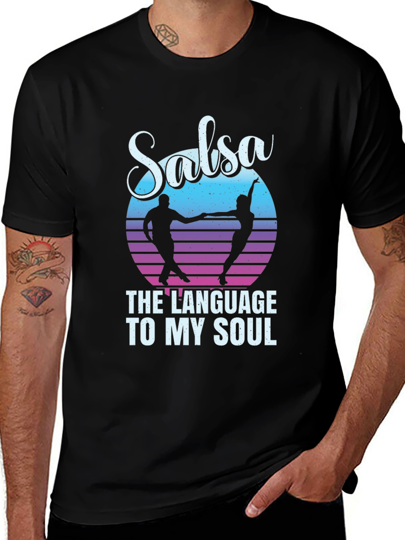 Salsa Dance T-Shirt - The Language To My Soul