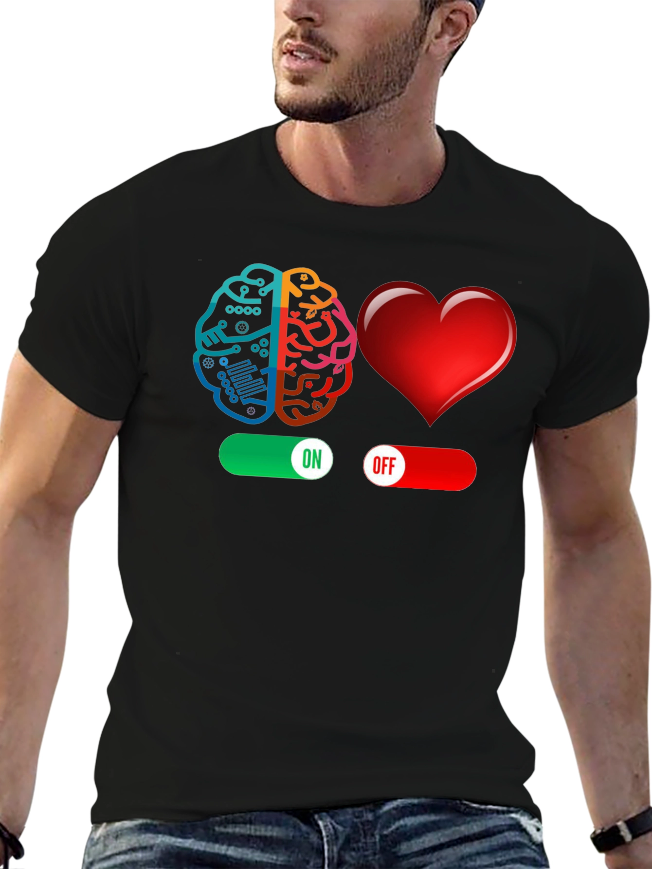 Brain On Heart Off T-Shirt