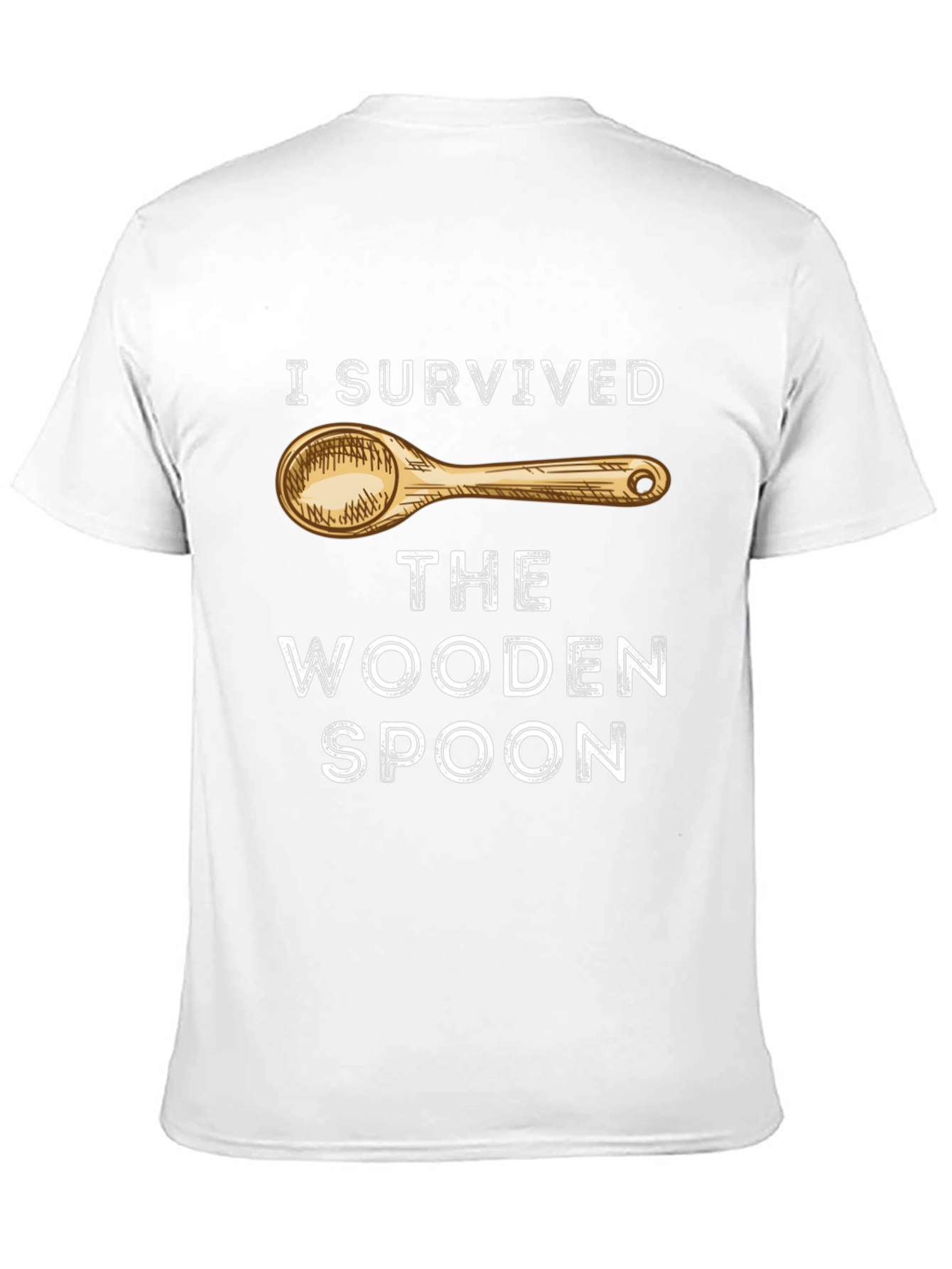 I Survived the Wooden Spoon Novelty T-Shirt