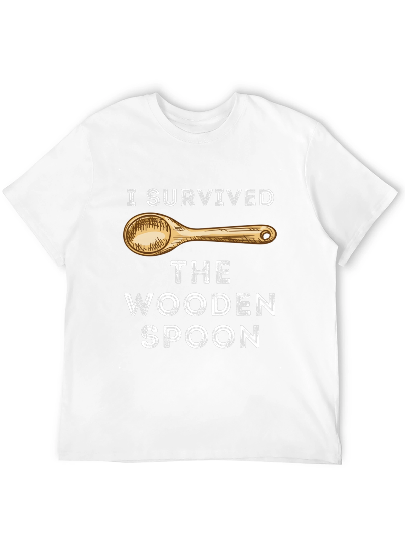 I Survived the Wooden Spoon Novelty T-Shirt