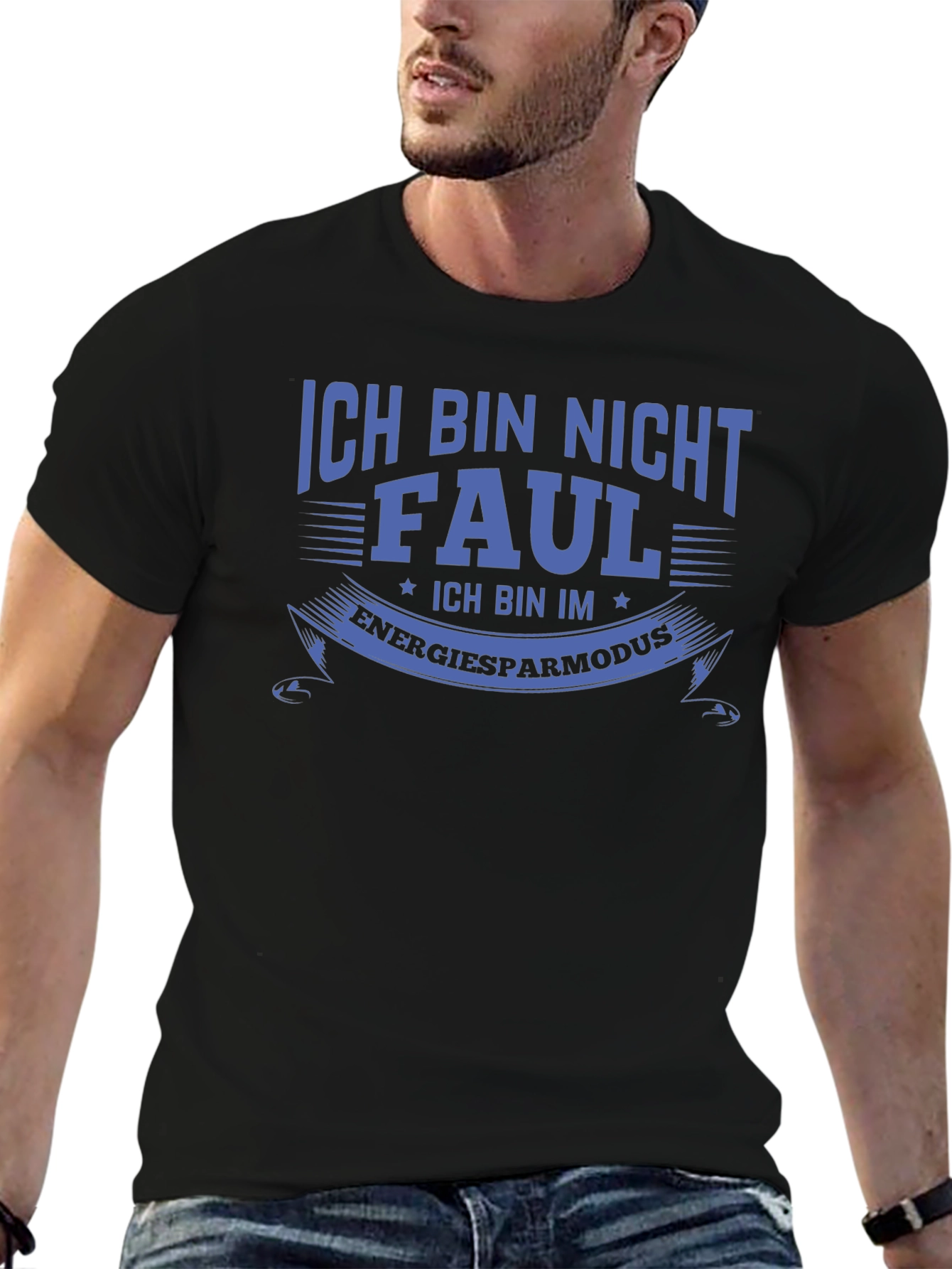 Ich Bin Nicht Faul T-Shirt - Energy Saving Mode