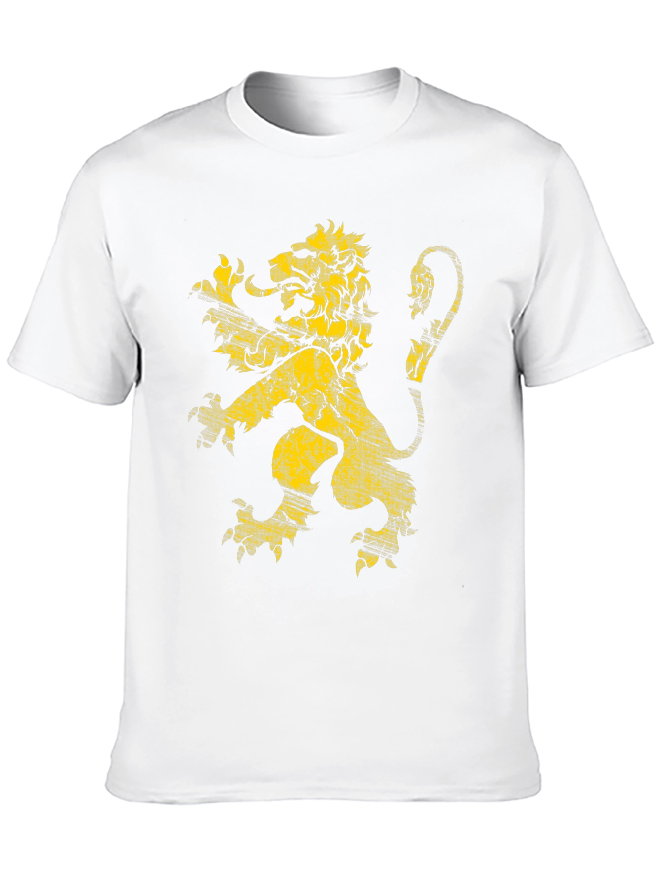 Lion Crest Graphic T-Shirt - Black