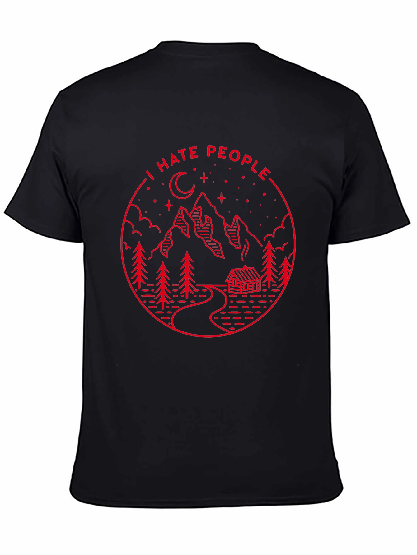 I Hate People Graphic Tee - Mountain Cabin Design