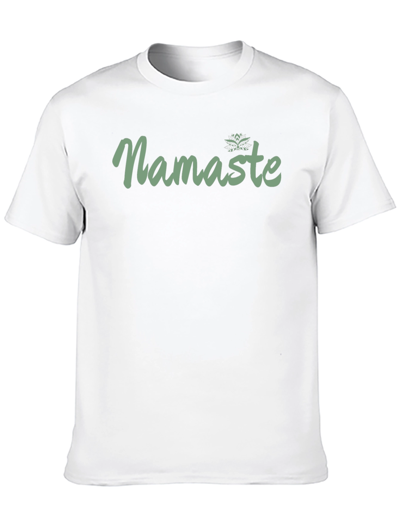 Namaste Graphic Print Black T-Shirt