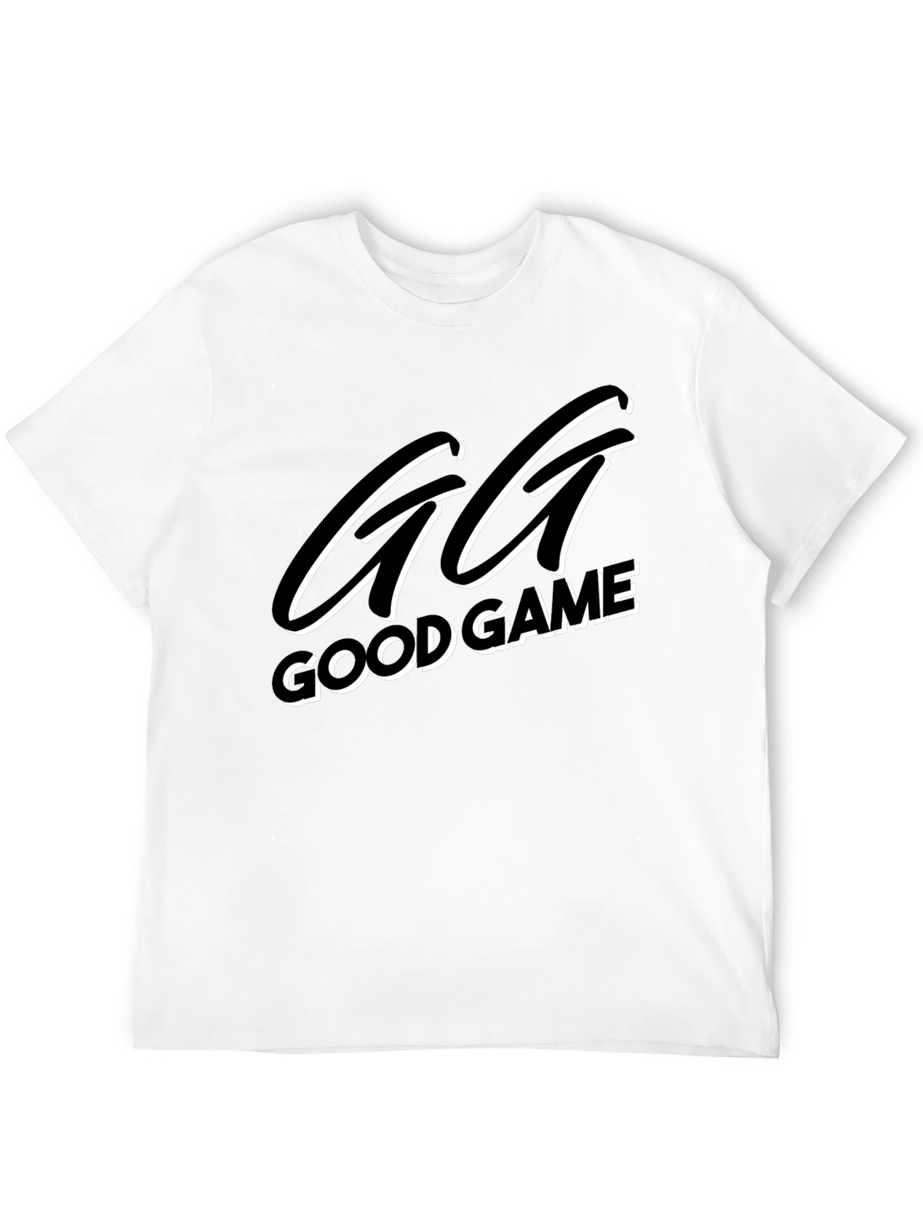 GG Good Game Black Graphic T-Shirt