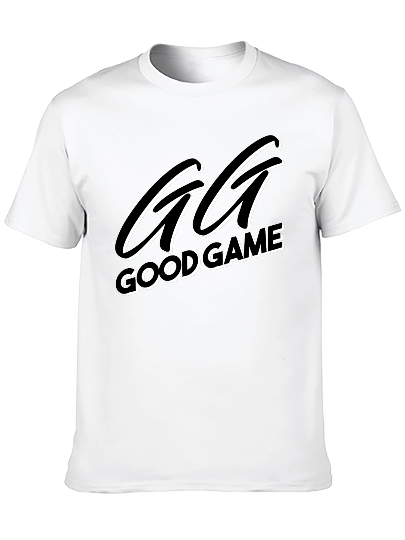 GG Good Game Black Graphic T-Shirt