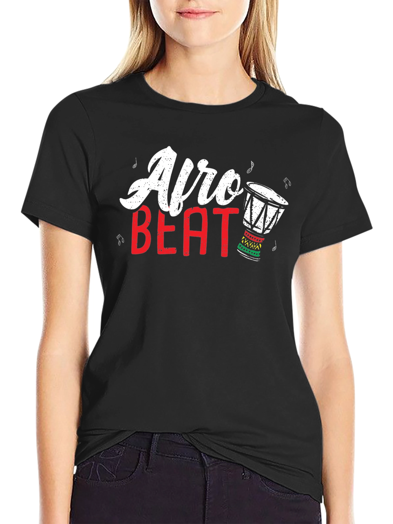 Afro Beat Graphic Tee - Stylish Music T-Shirt