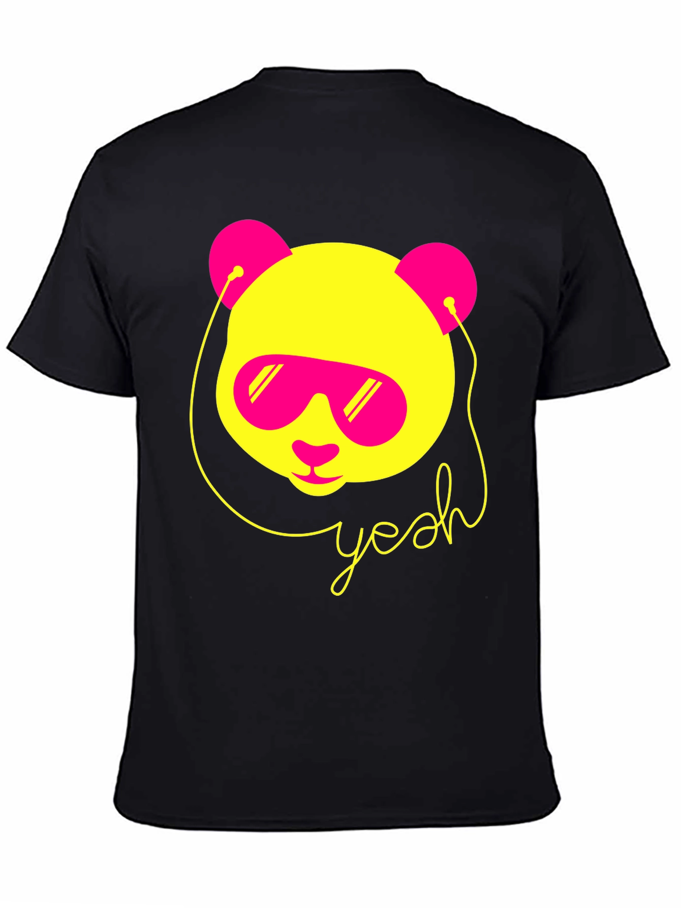 Cool Panda Graphic Tee - Yeah Design