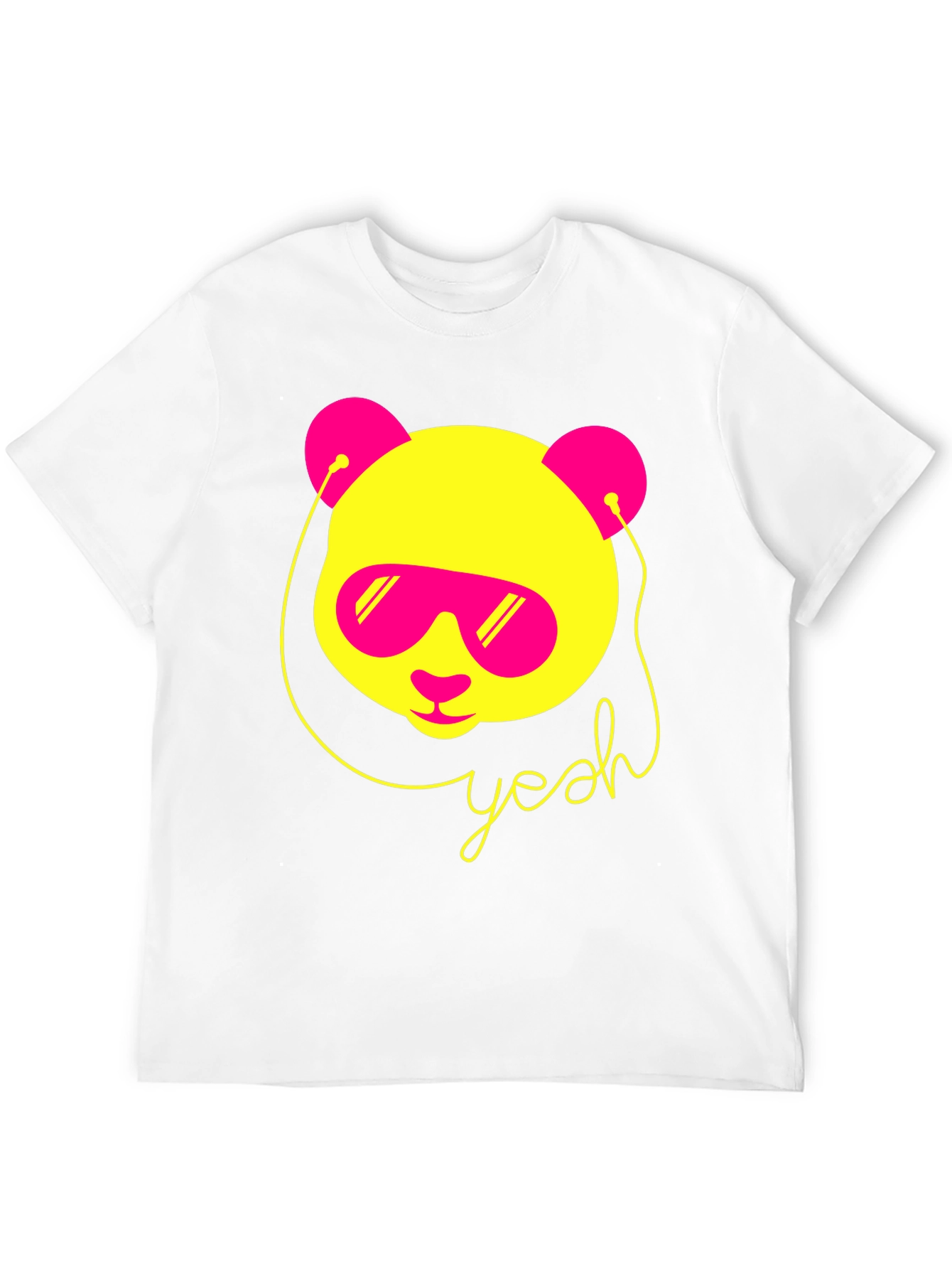 Cool Panda Graphic Tee - Yeah Design