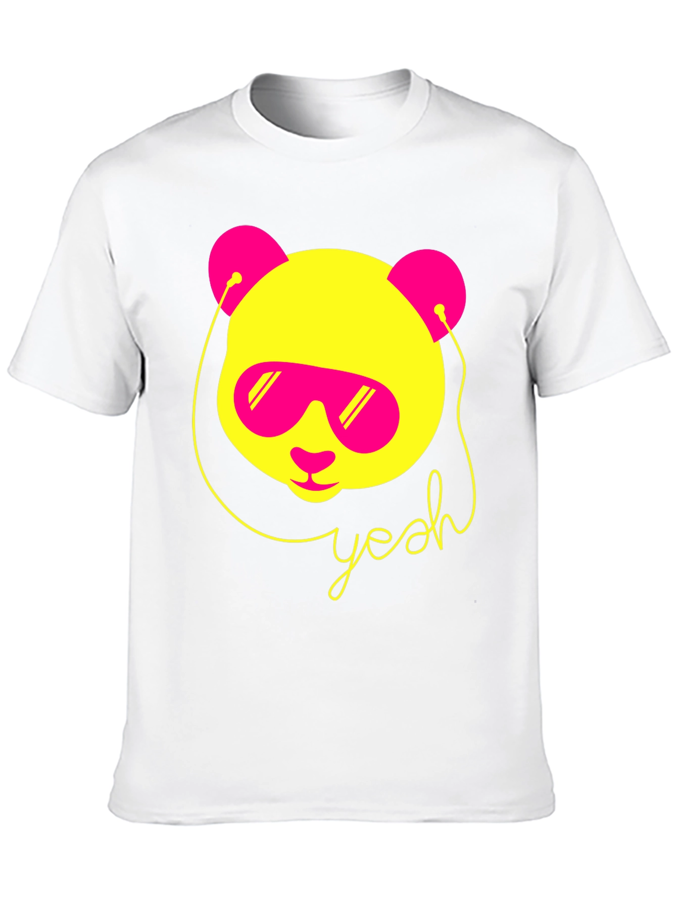 Cool Panda Graphic Tee - Yeah Design