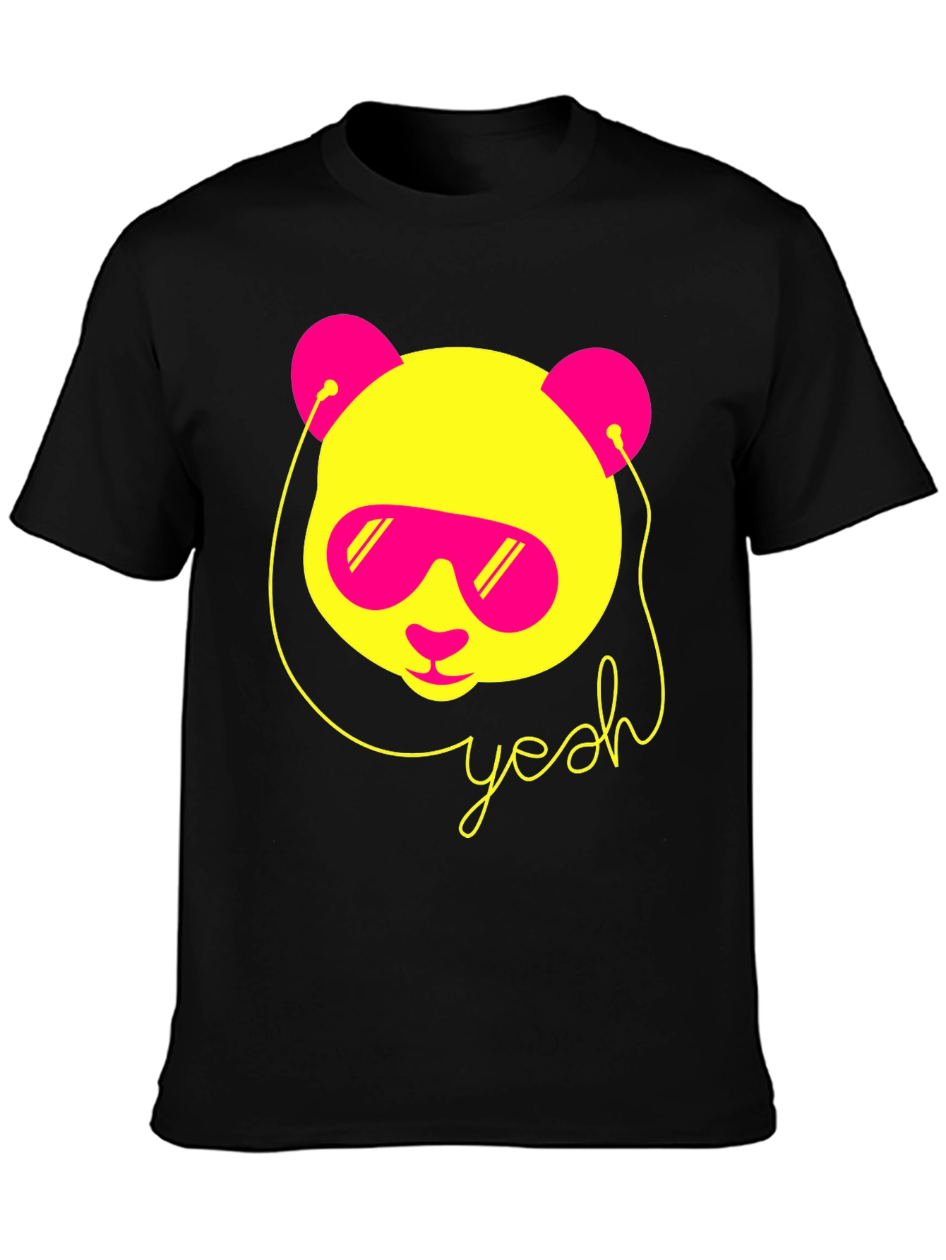 Cool Panda Graphic Tee - Yeah Design