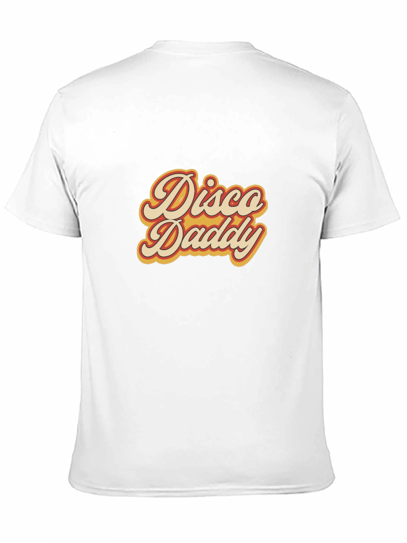 Disco Daddy Retro Graphic Tee - Black