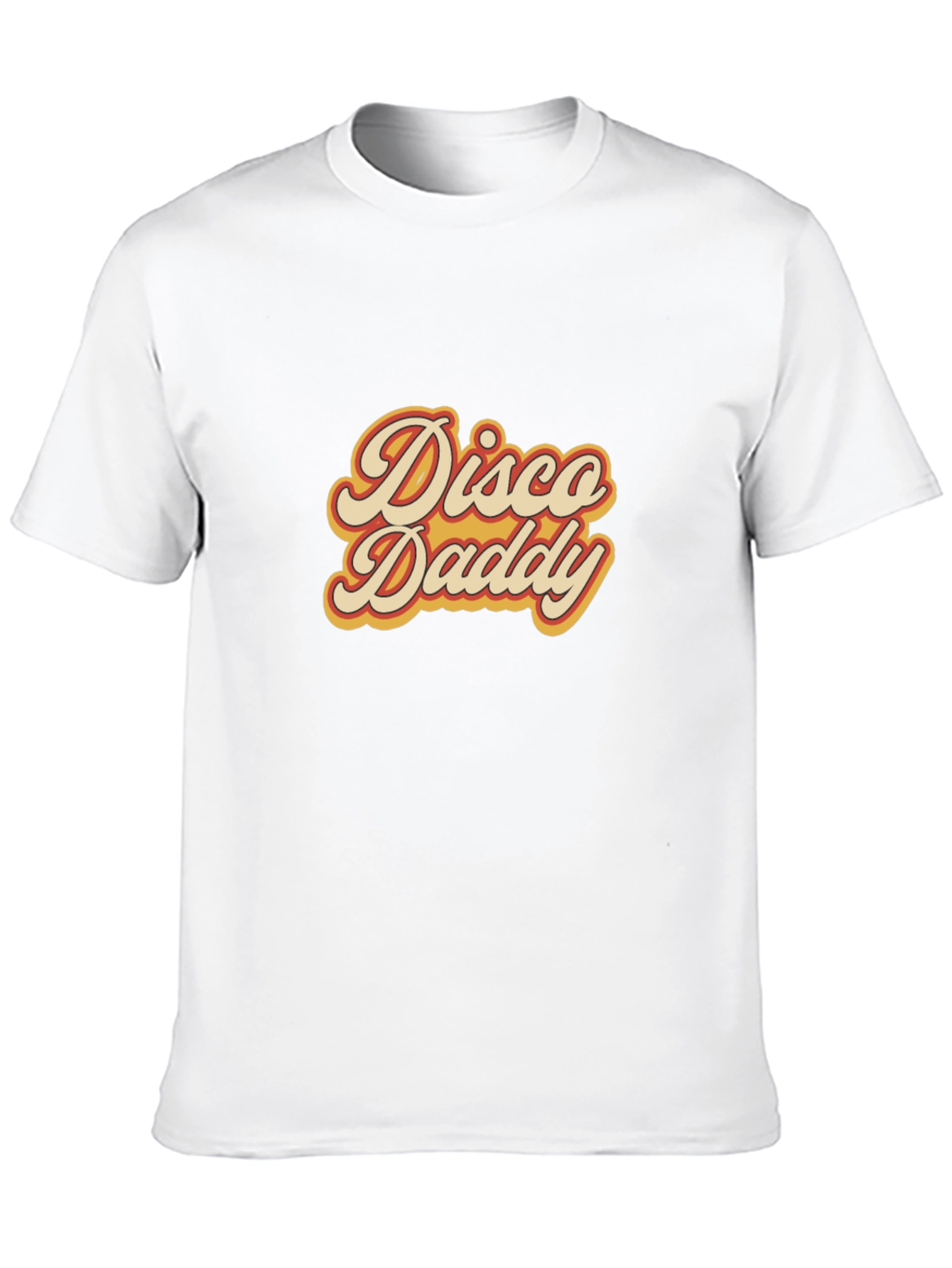 Disco Daddy Retro Graphic Tee - Black