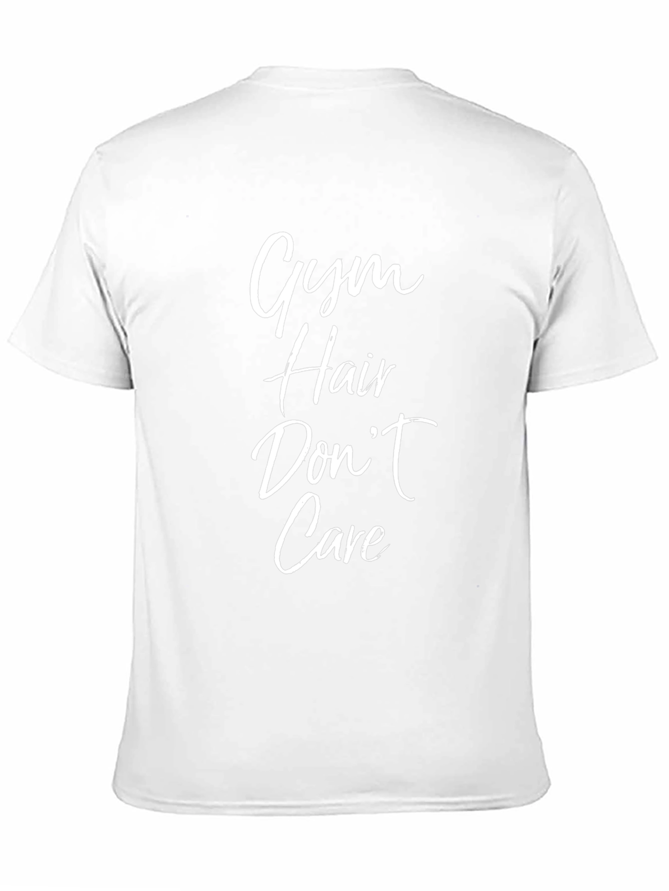 Gym Hair Dont Care Black T-Shirt
