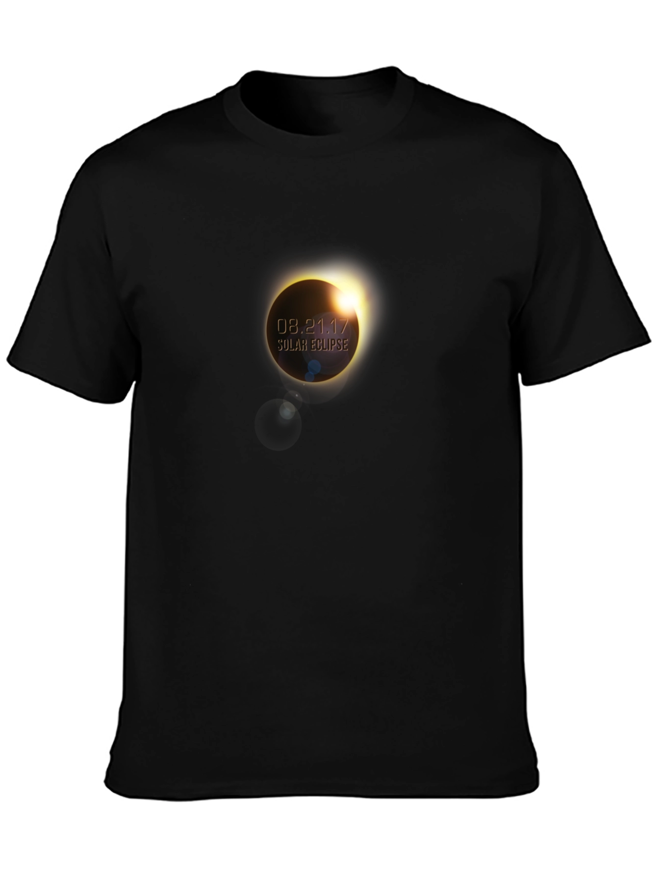 Solar Eclipse 08.21.17 Black T-Shirt